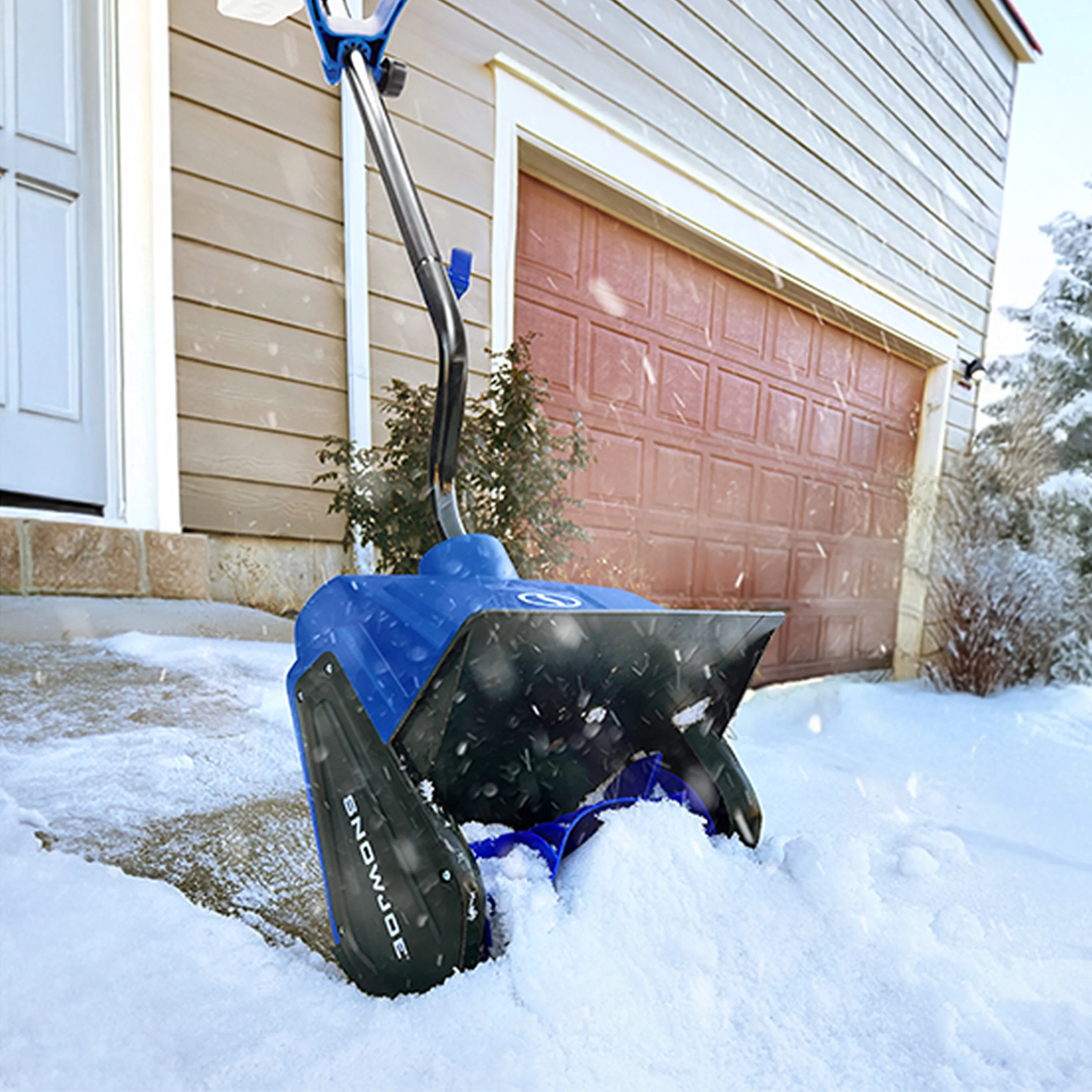 Snow Joe 24-Volt* IONMAX Cordless Snow Shovel Bundle | 13-Inch | W/ 5.0-Ah Battery, Charger, 2 x Battery Holders, and Cover - Image 16