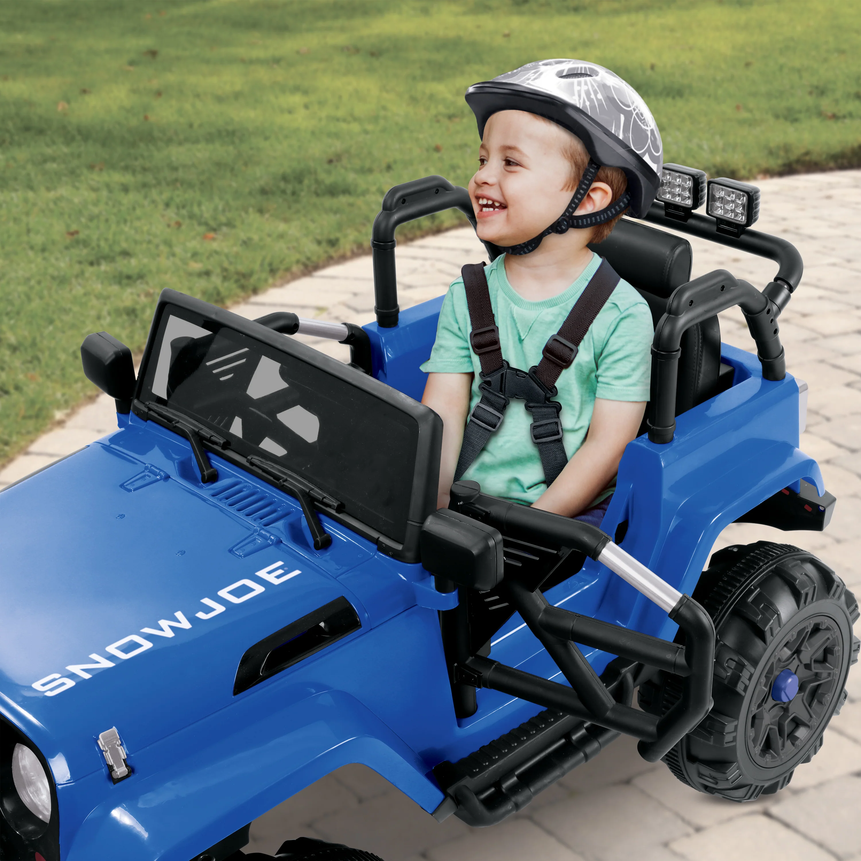 Snow Joe 24V-SUV1 24-Volt* Ride-On Kids Truck W/ Parental Remote and Snow Plow | For Ages 3-7 | W/ 4.0-Ah Battery + Charger - Image 8