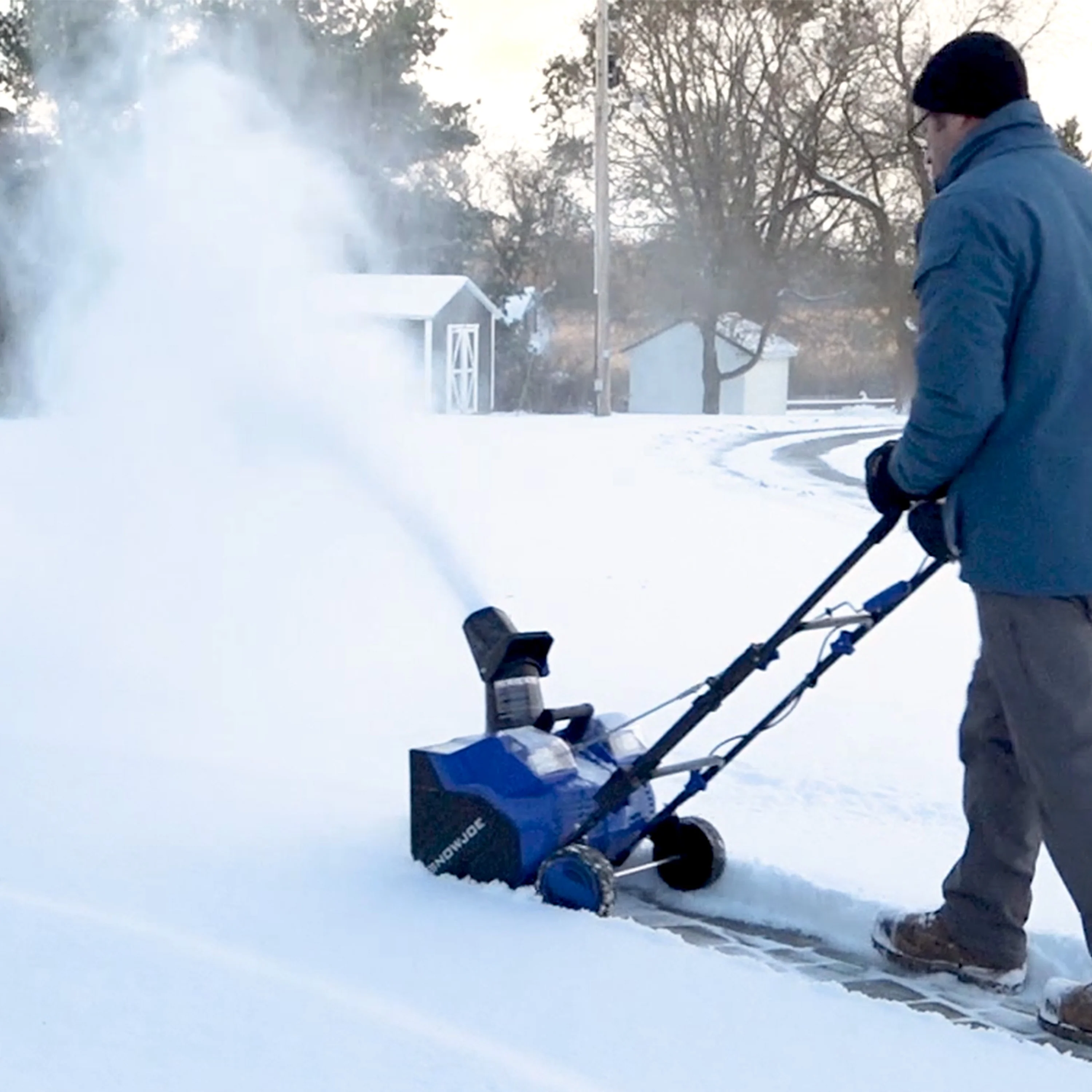 Snow Joe 48-Volt* IONMAX Cordless Snow Blower Kit | 18-Inch | W/ 2 x 5.0-Ah Batteries and Charger - Image 10