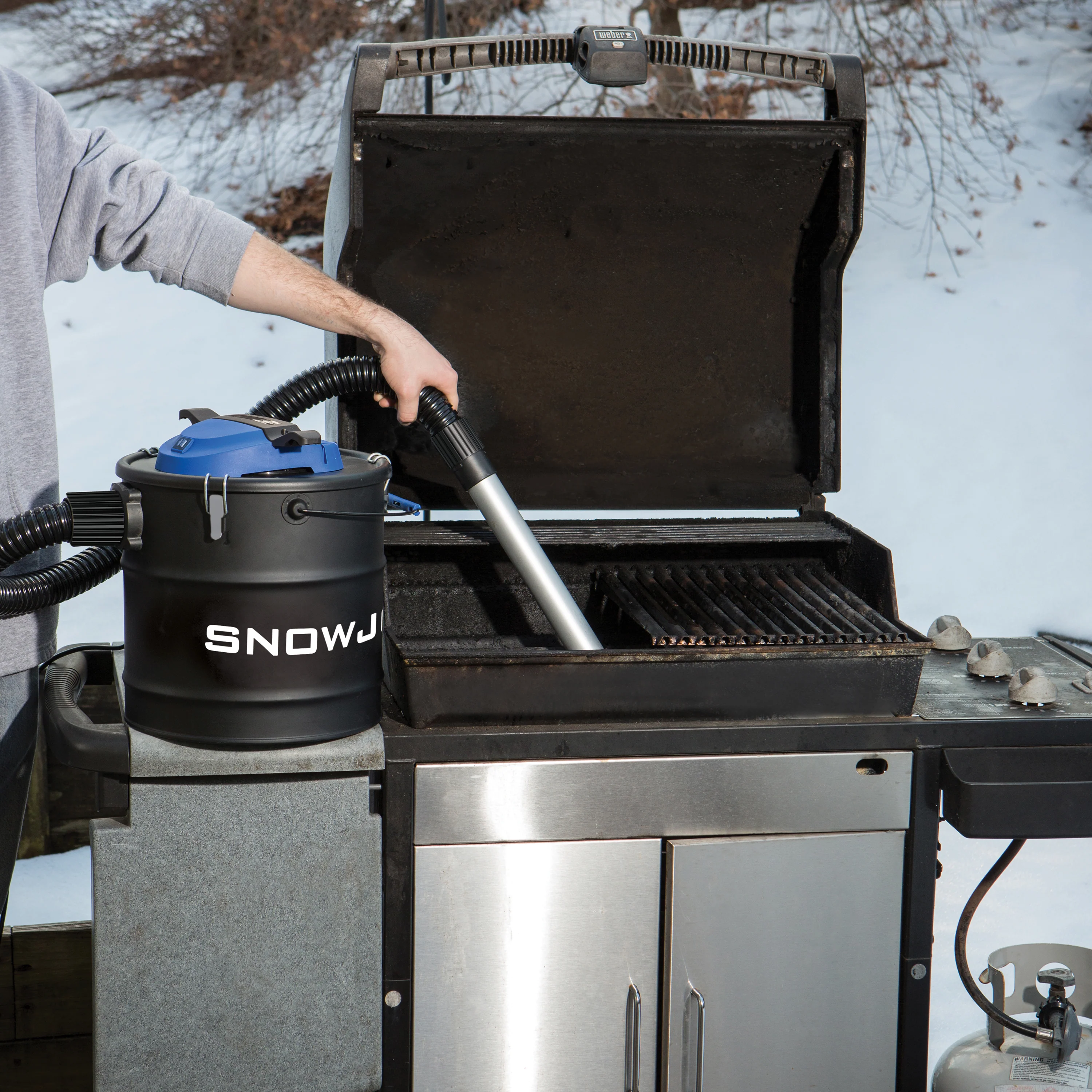 Snow Joe Electric Ash Vacuum | 4 Amp | 4.8 Gallon - Image 5