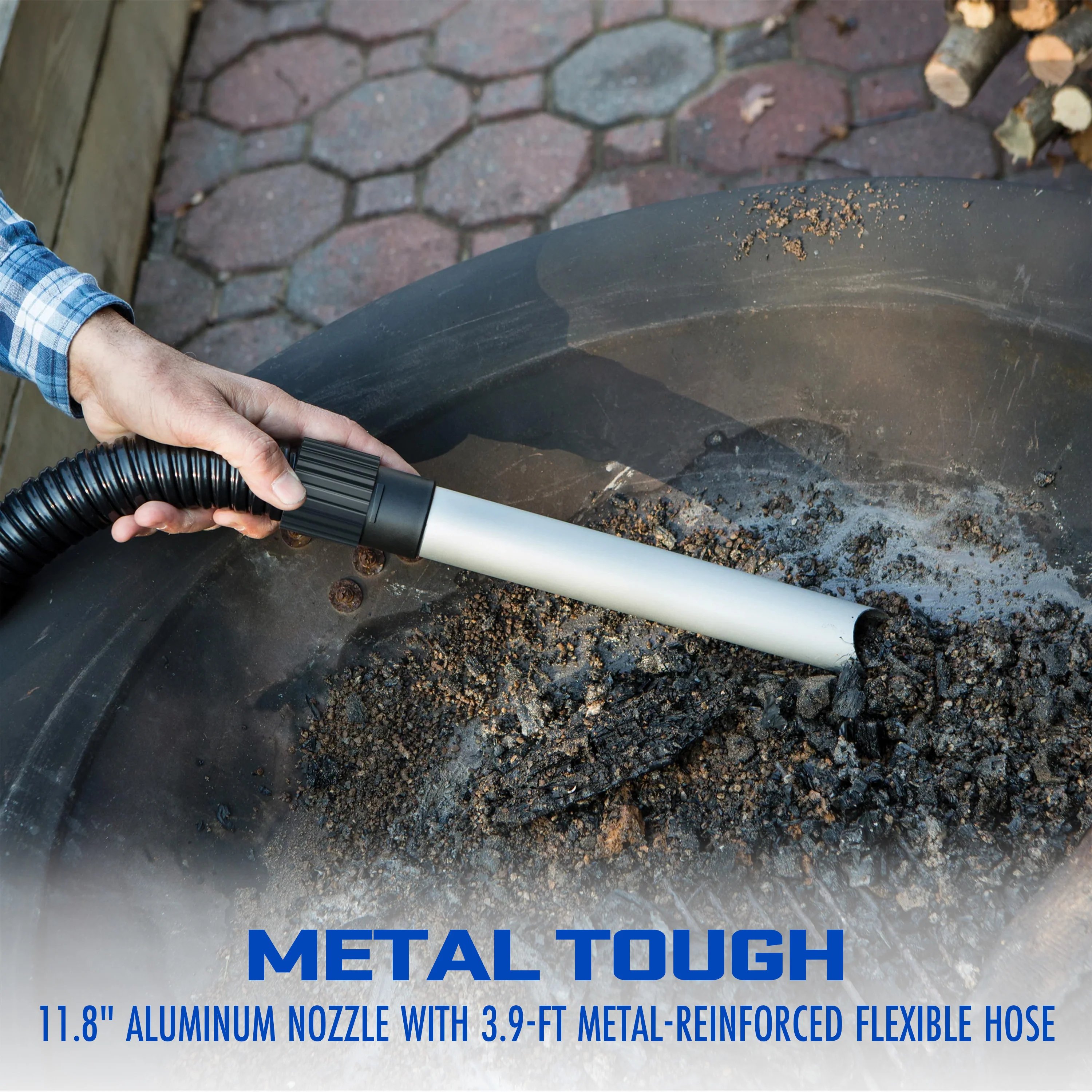 Snow Joe Electric Ash Vacuum | 5 Amp | 4.8 Gallon - Image 5