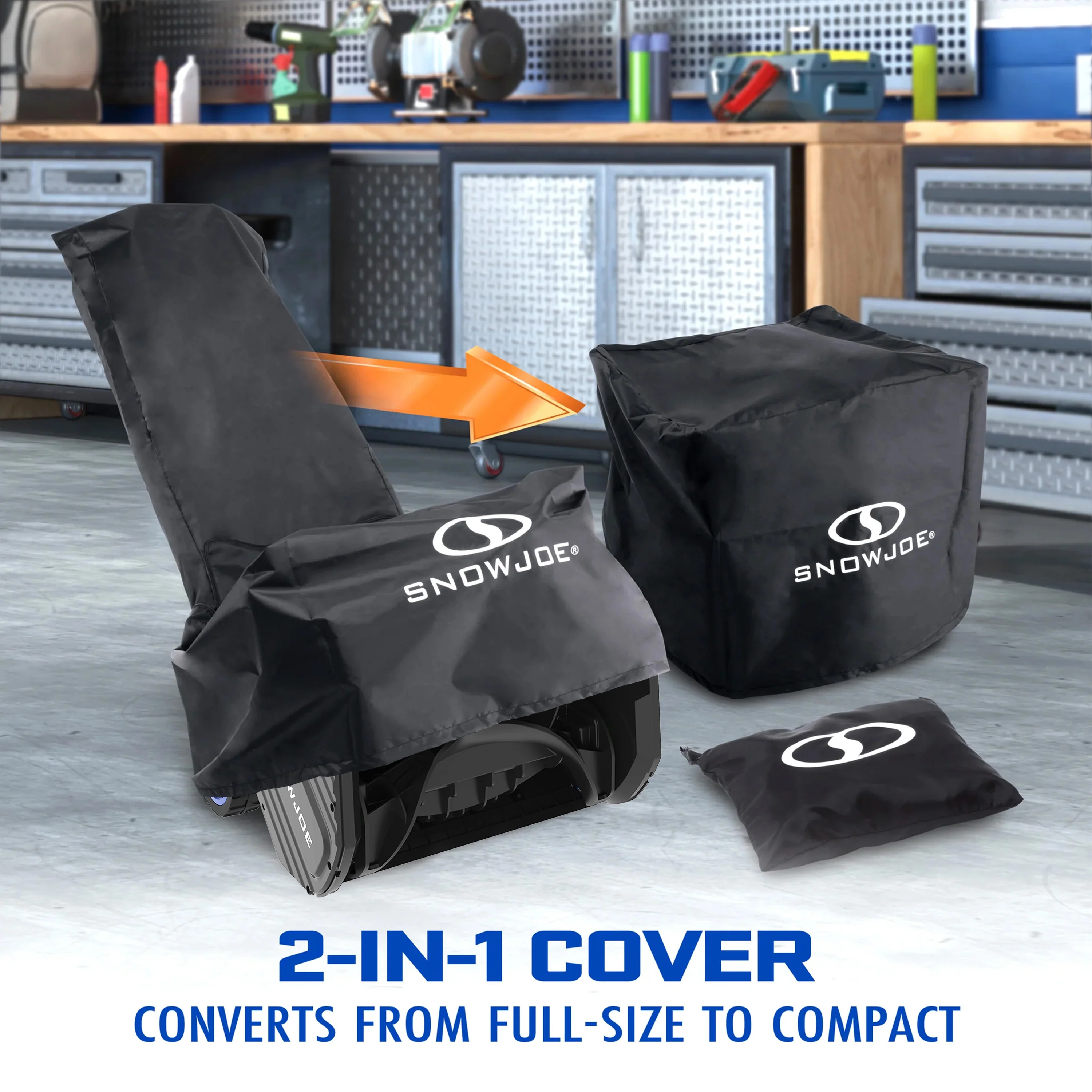 Snow Joe Best Value Winter Combo Kit | 24V Cordless Snow Shovel + 48V Cordless Snow Blower | W/ 3 x 4.0-Ah Batteries + 2 x Chargers, Ice Scrapers, & Covers - Image 4