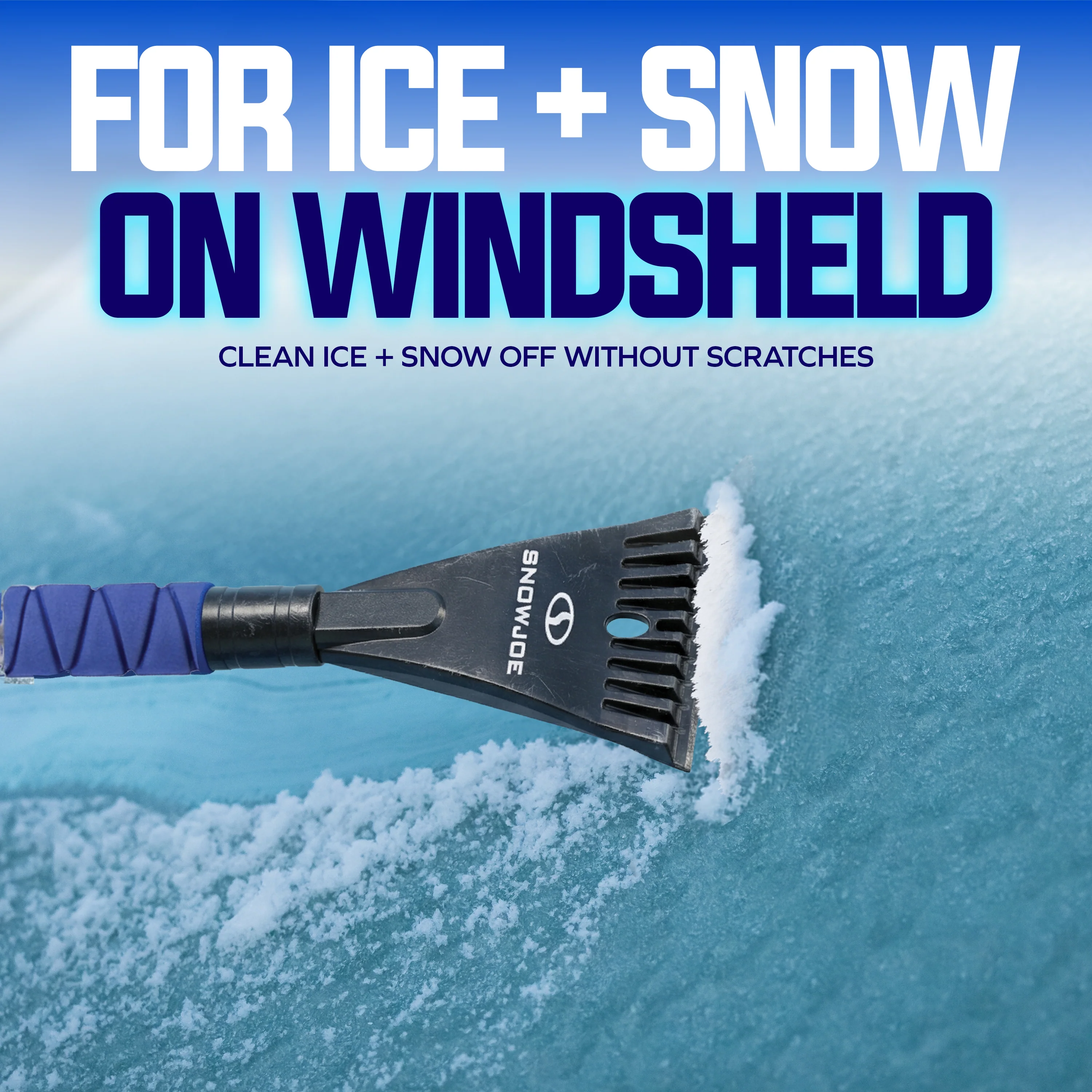 Snow Joe Car Snow Removal Brush + De-icing Shovel for Car Windshield | 27-Inch | 2-Pack - Image 4