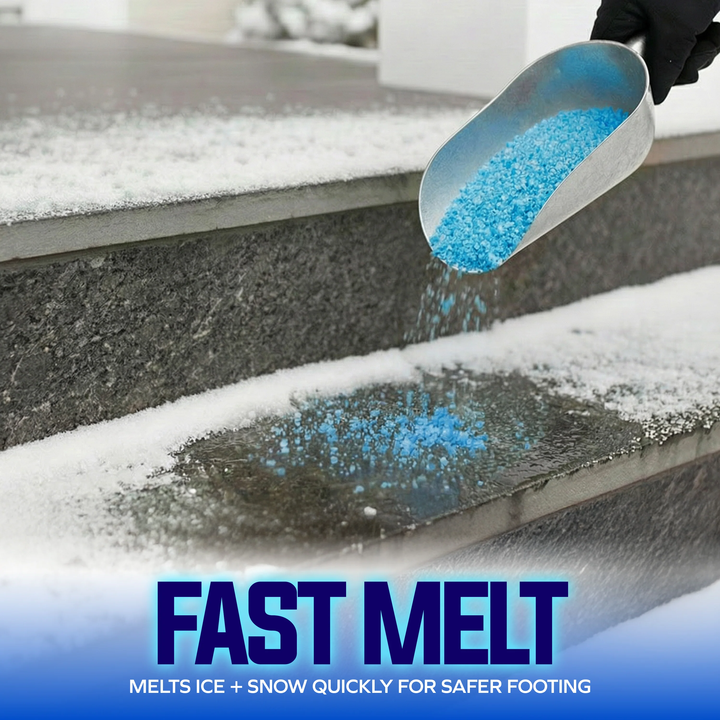 Snow Joe Crystal Blue Ice Melt | Pet and Environmentally Friendly | 50-Lb. Bag | Melts Down To -9°F - Image 7