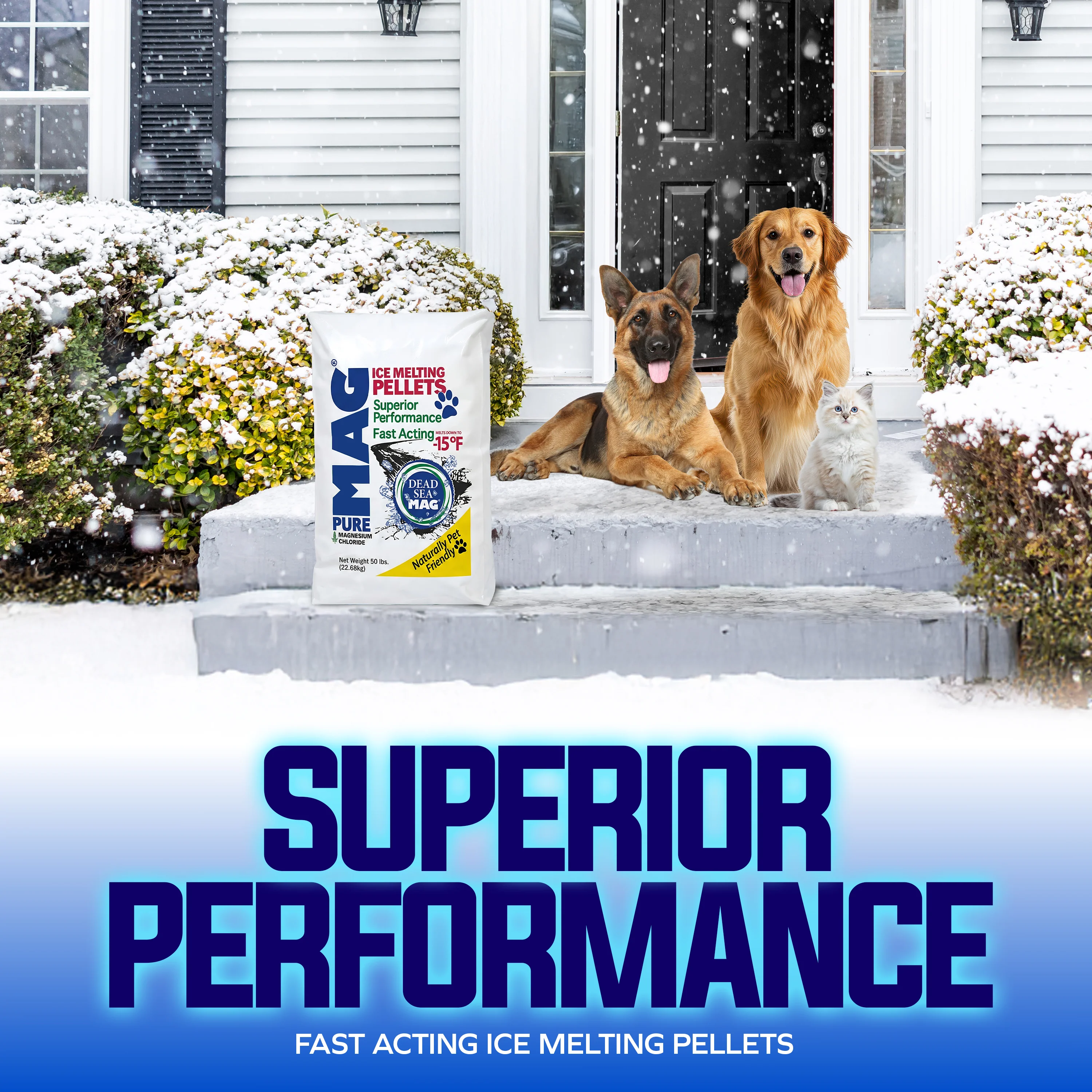 Snow Joe Dead Sea Magnesium Chloride Flakes | Pet-and-Paw Friendly | 100% Pure & Natural | 50-Lbs. - Image 4