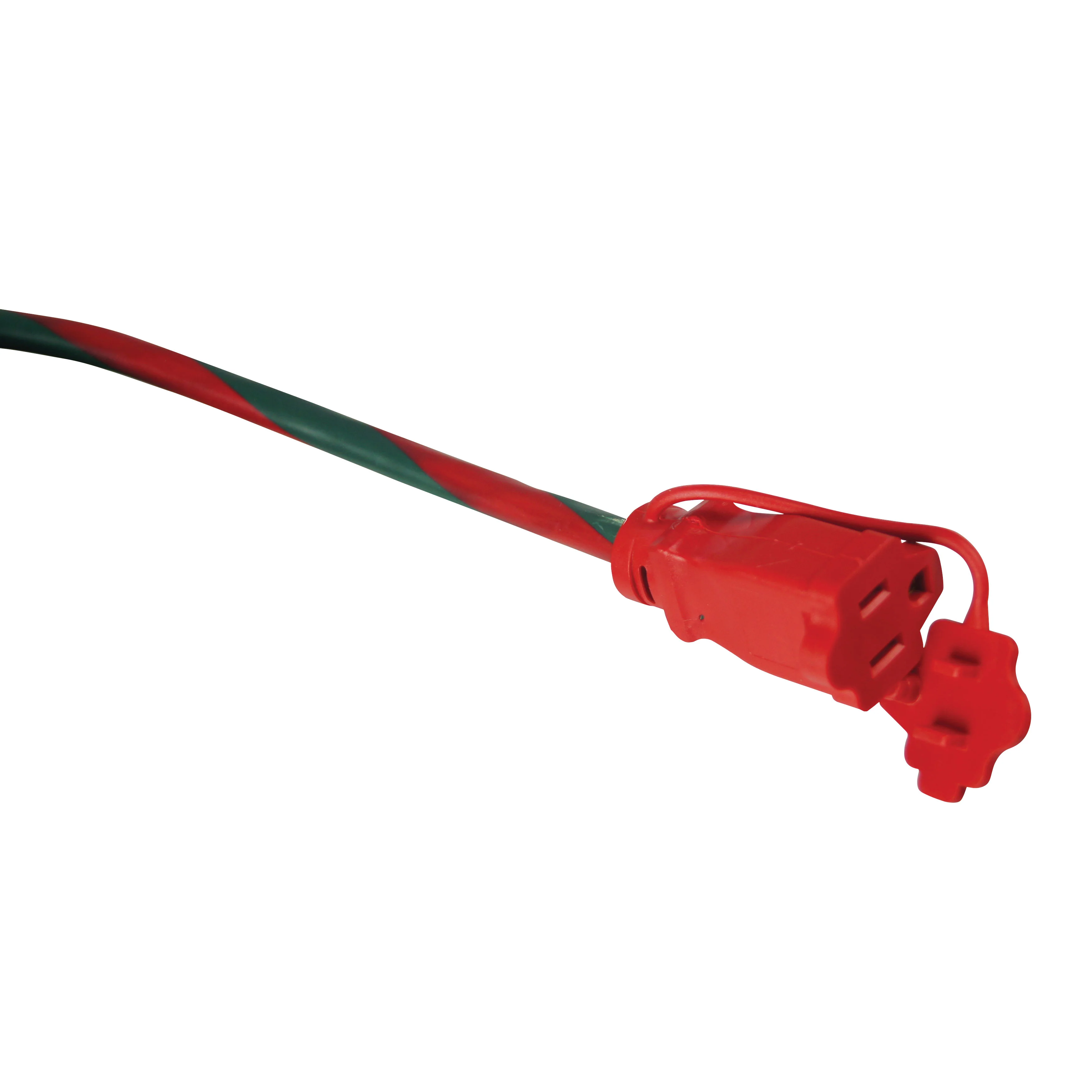 Snow Joe + Sun Joe PJEXT25MO-RG Indoor/Outdoor Extension Cord | 25-Foot | Cord Connect Adapter (Red/Green) - Image 5