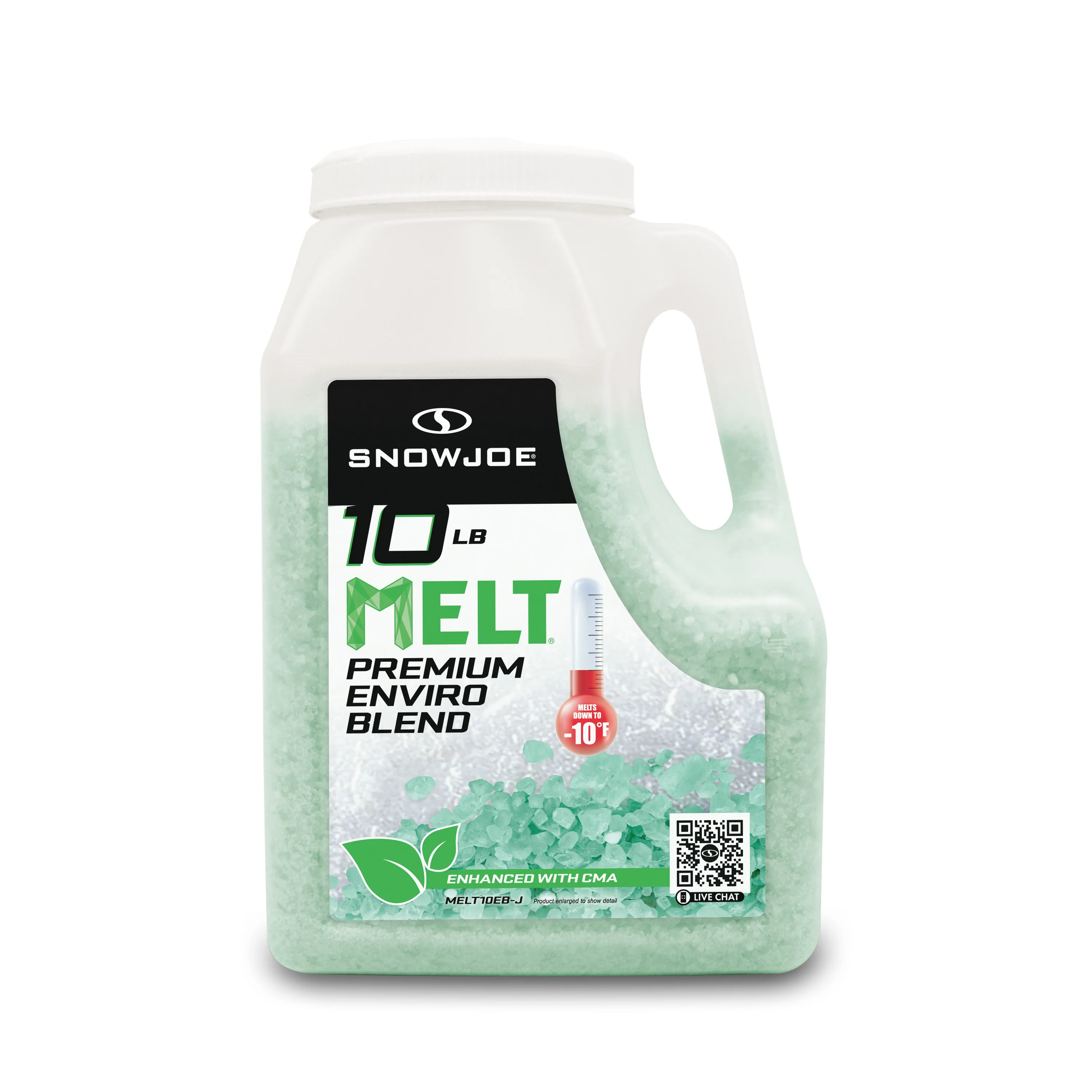 Snow Joe Premium Enviro Blend Ice Melter w/ CMA | 10-Lbs. | 4-Pack - Image 2