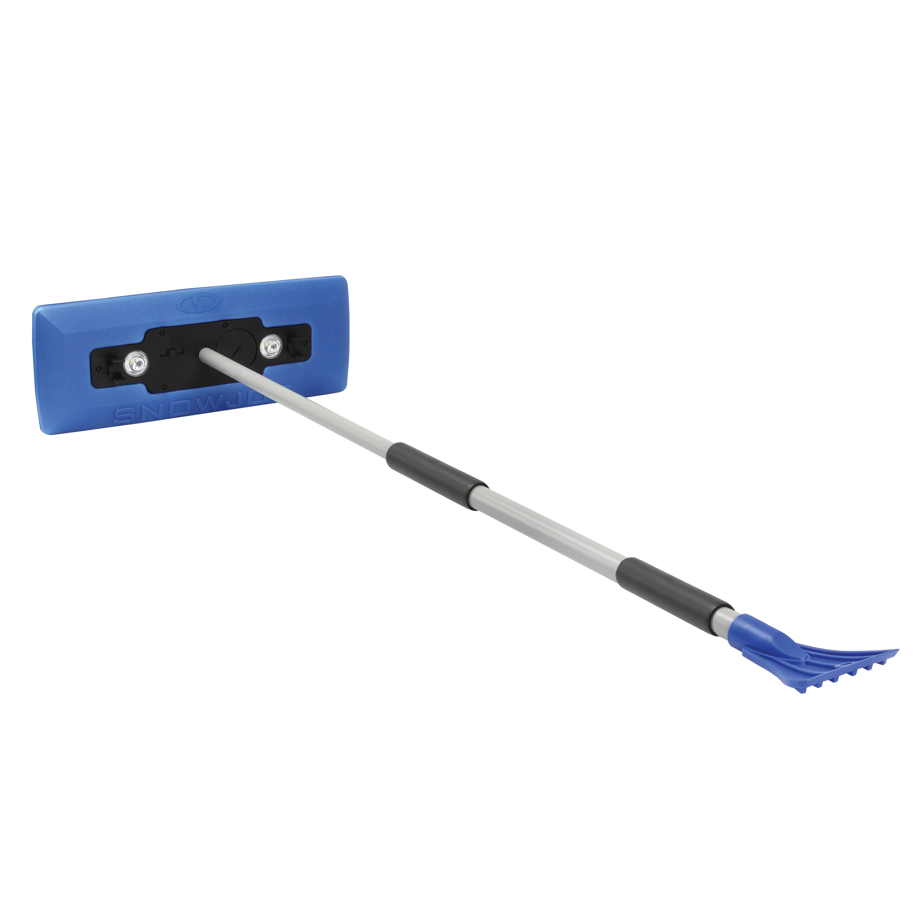 Snow Joe SJBLZD-LED 4-In-1 Telescoping Snow Broom + Ice Scraper | 18-Inch Foam Head | Headlights (Blue) - Image 22
