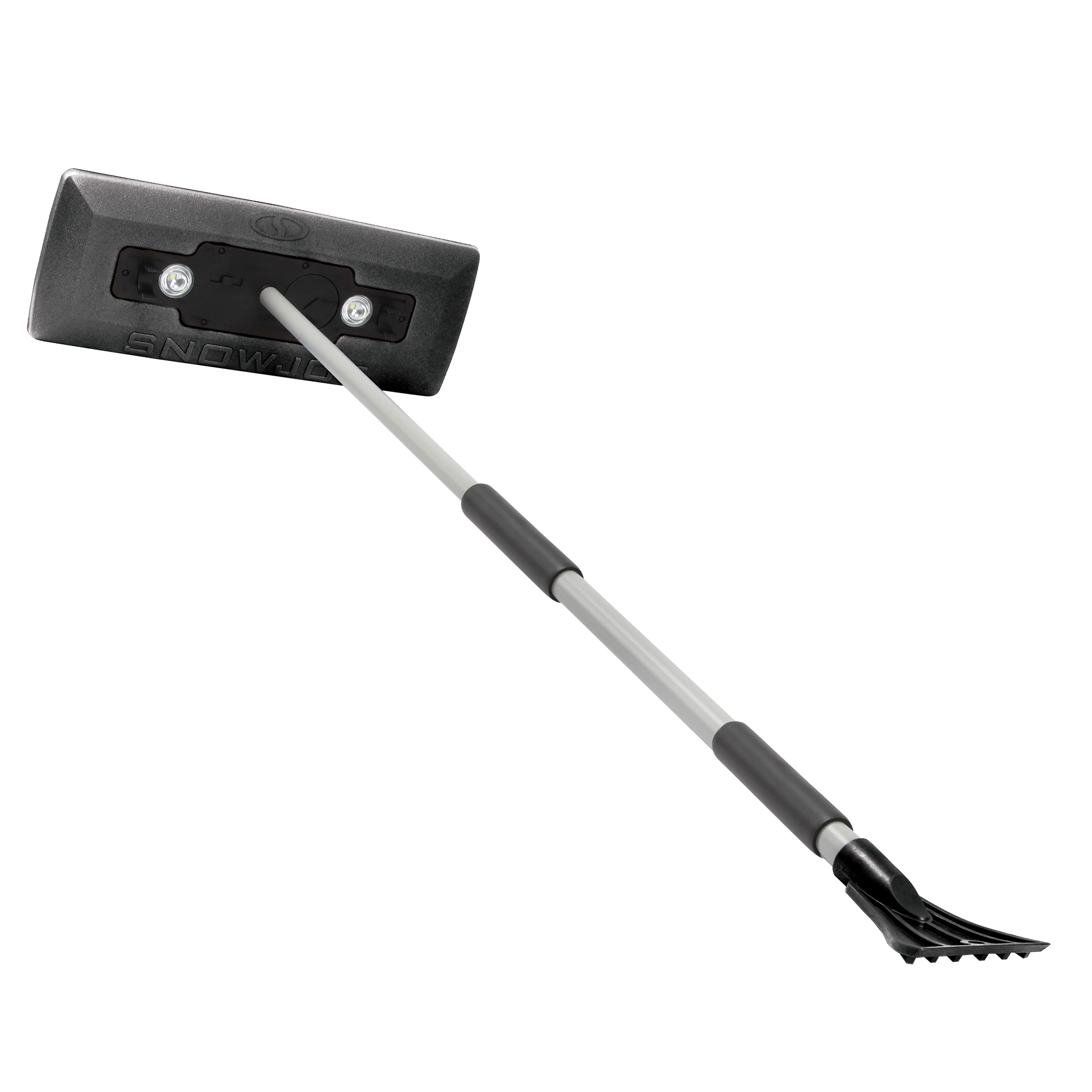 Snow Joe SJBLZD-LED-BLK 4-In-1 Telescoping Snow Broom + Ice Scraper | 18-Inch Foam Head | Headlights (Black) - Image 23