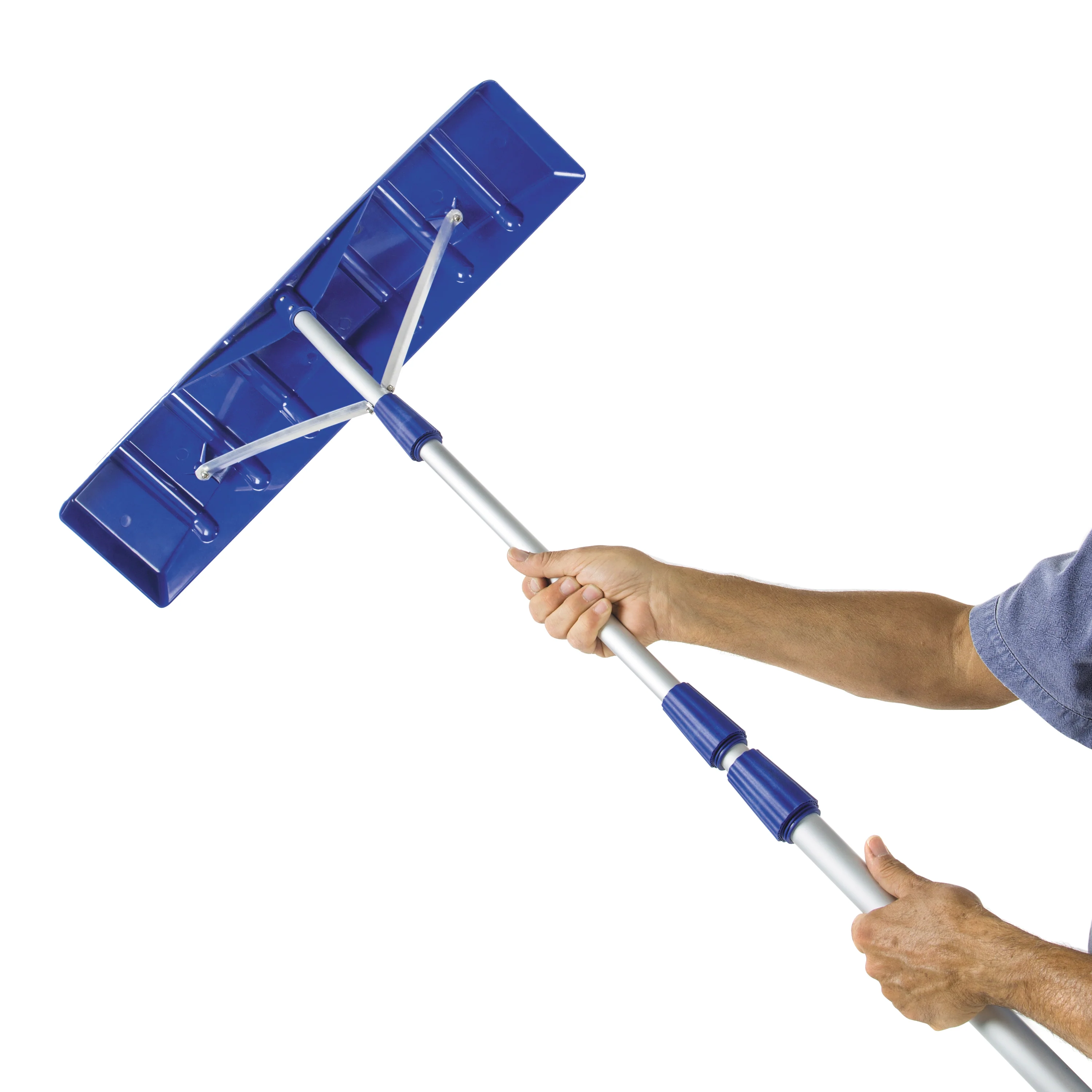 Snow Joe RJ204M Telescoping Snow Shovel Roof Rake | 21-Foot Extension | Poly Blade - Image 10
