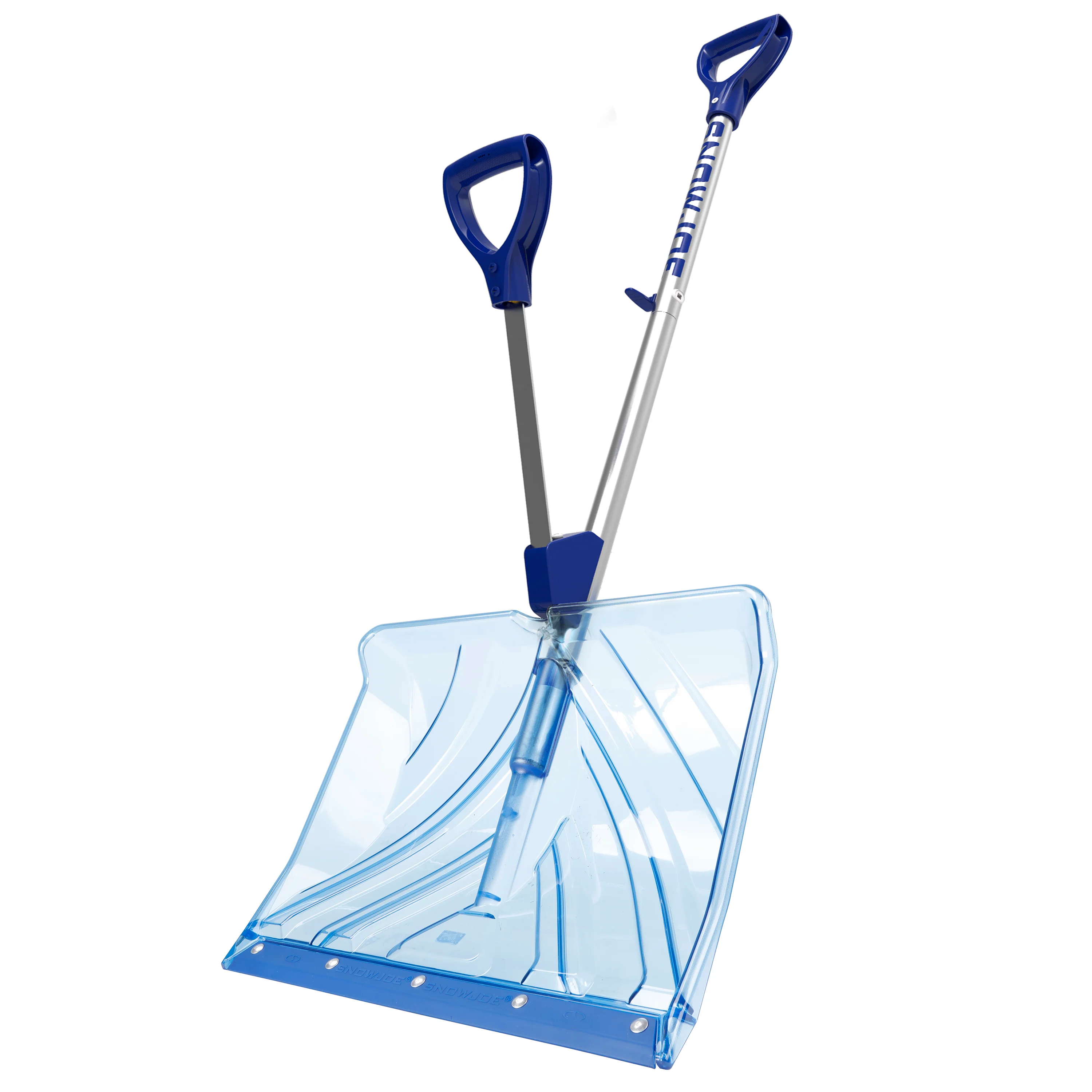 Snow Joe Shovelution SJ-SHLV02 Strain-Reducing Shatter-Resistant Polycarbonate Snow Shovel W/ Spring Assisted Handle | 18-inch - Image 2