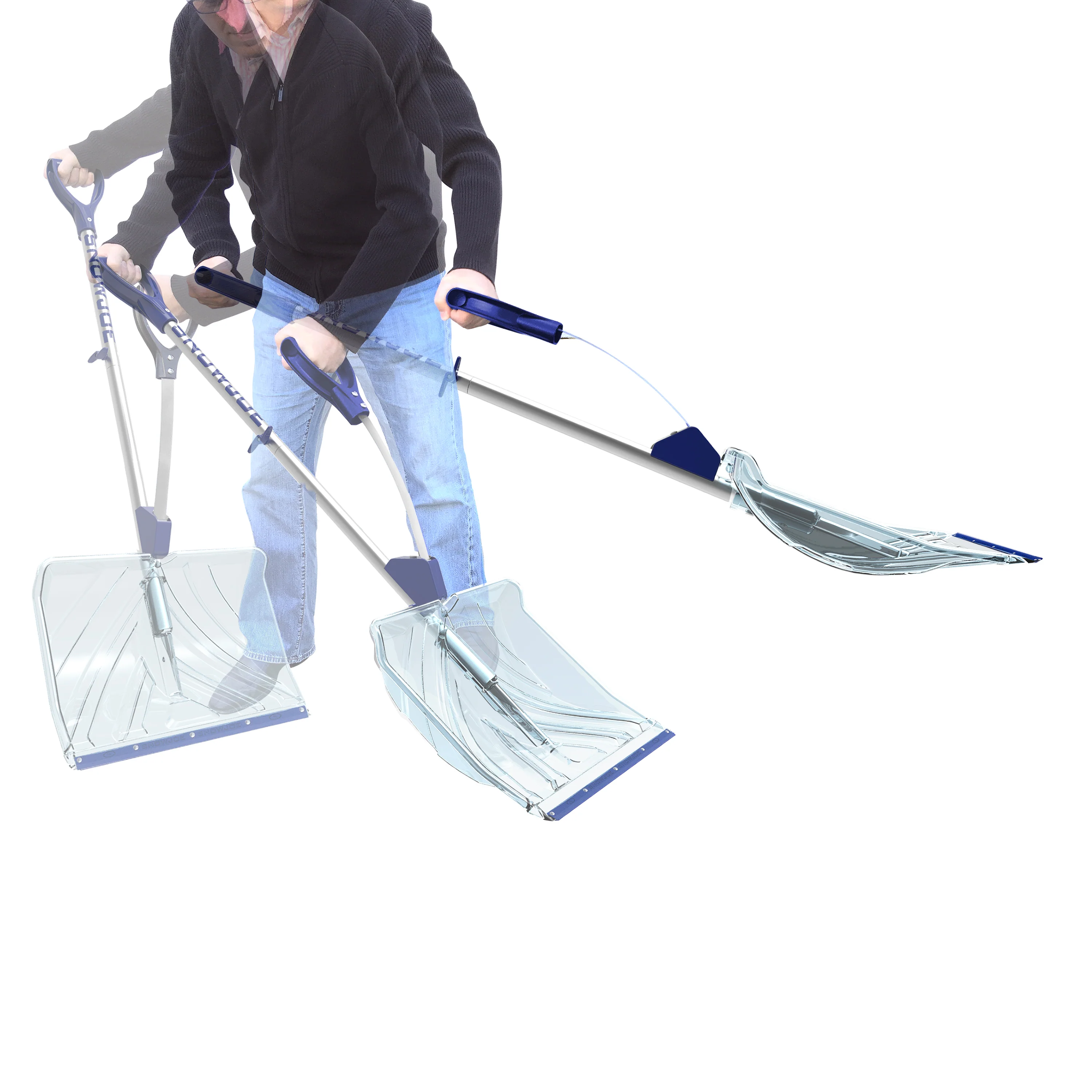 Snow Joe Shovelution SJ-SHLV02 Strain-Reducing Shatter-Resistant Polycarbonate Snow Shovel W/ Spring Assisted Handle | 18-inch - Image 9