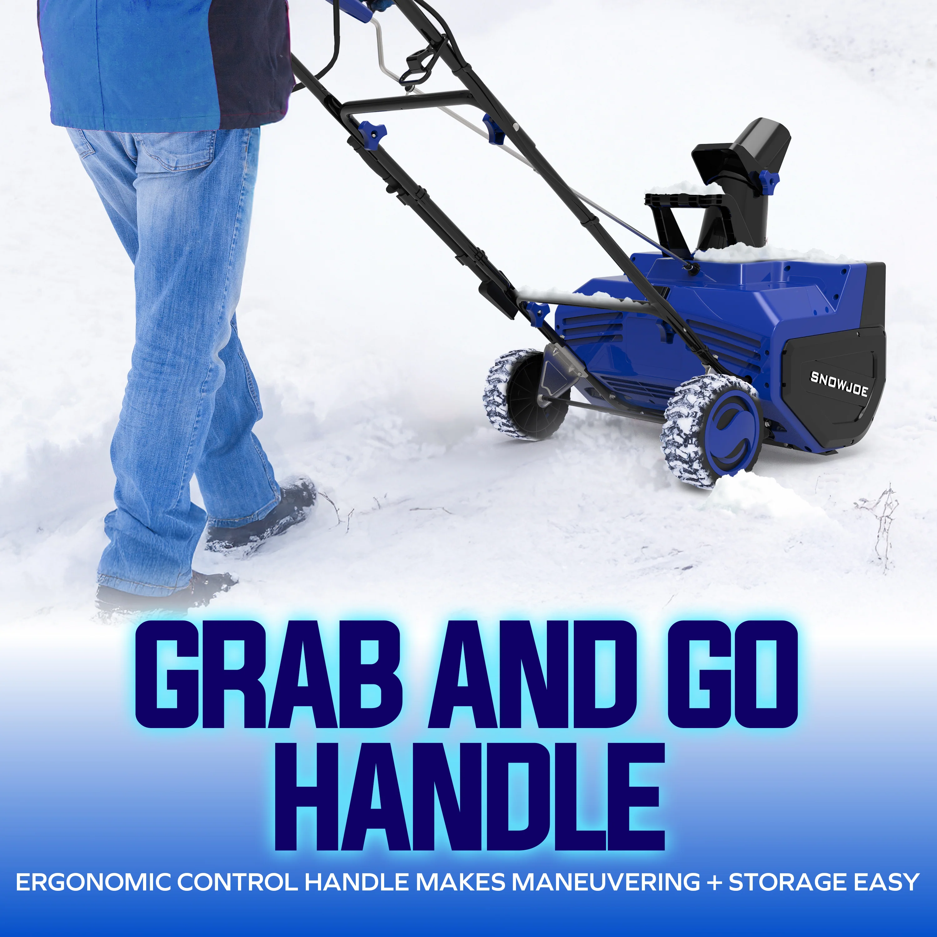 Snow Joe SJ626E Electric Walk-Behind Single-Stage Snow Blower | 22-inch | 14.5-amp - Image 3