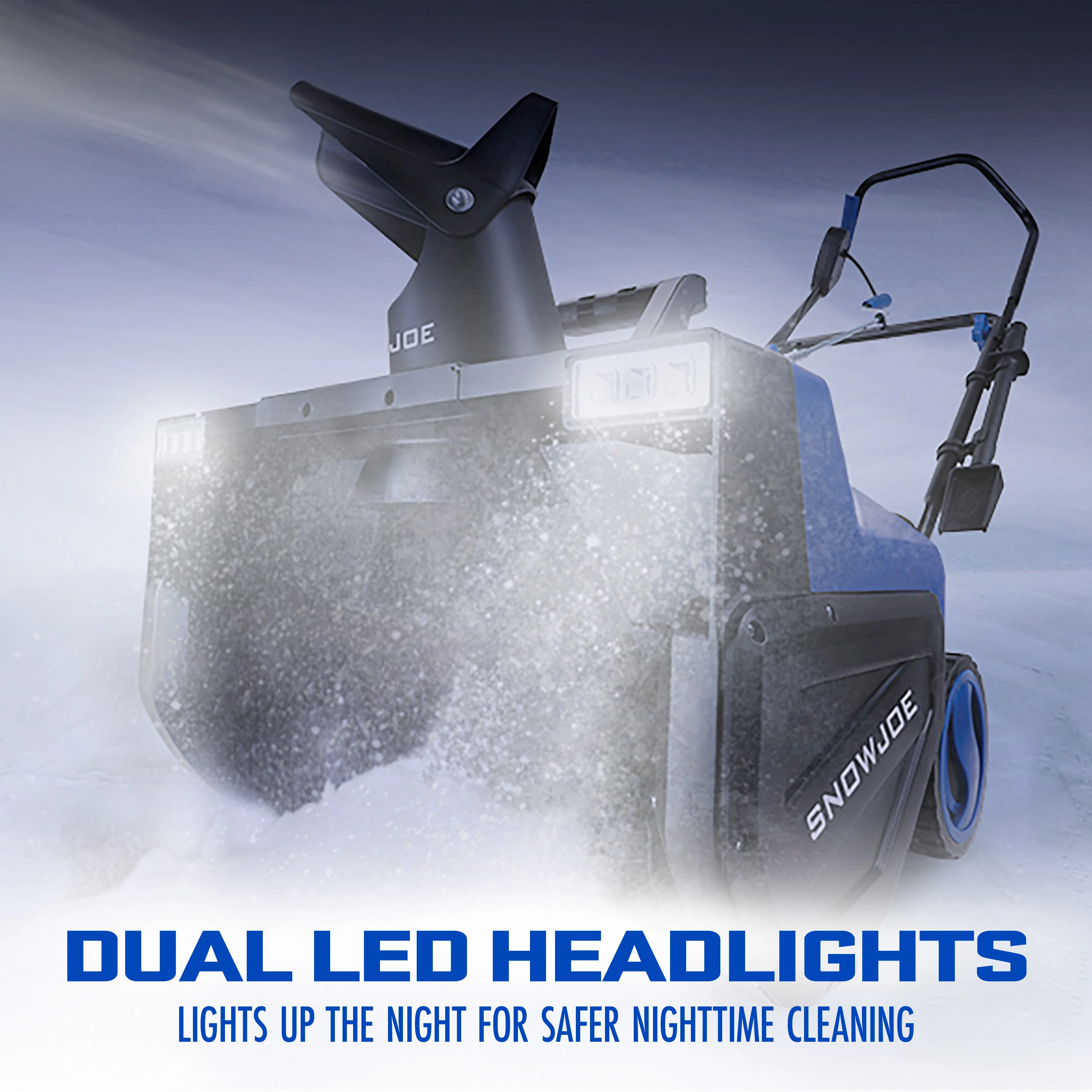 Snow Joe SJ627E Electric Walk-Behind Snow Blower W/ Dual LED Lights | 22-inch | 15-amp - Image 4