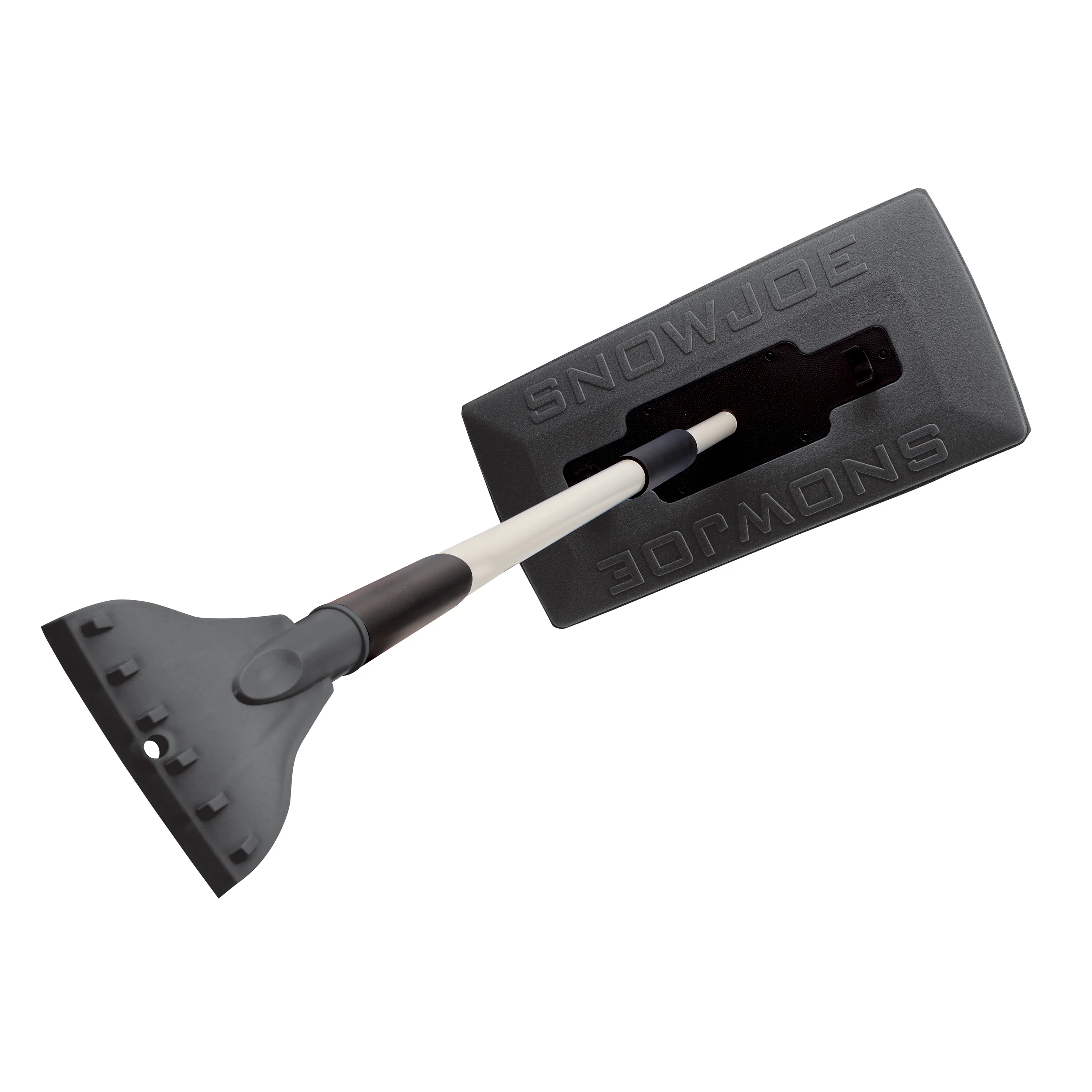 Snow Joe SJBLZD-JMB-BLK2 Jumbo Telescoping Snow Broom + Ice Scraper | 2-Pack (Black) - Image 3