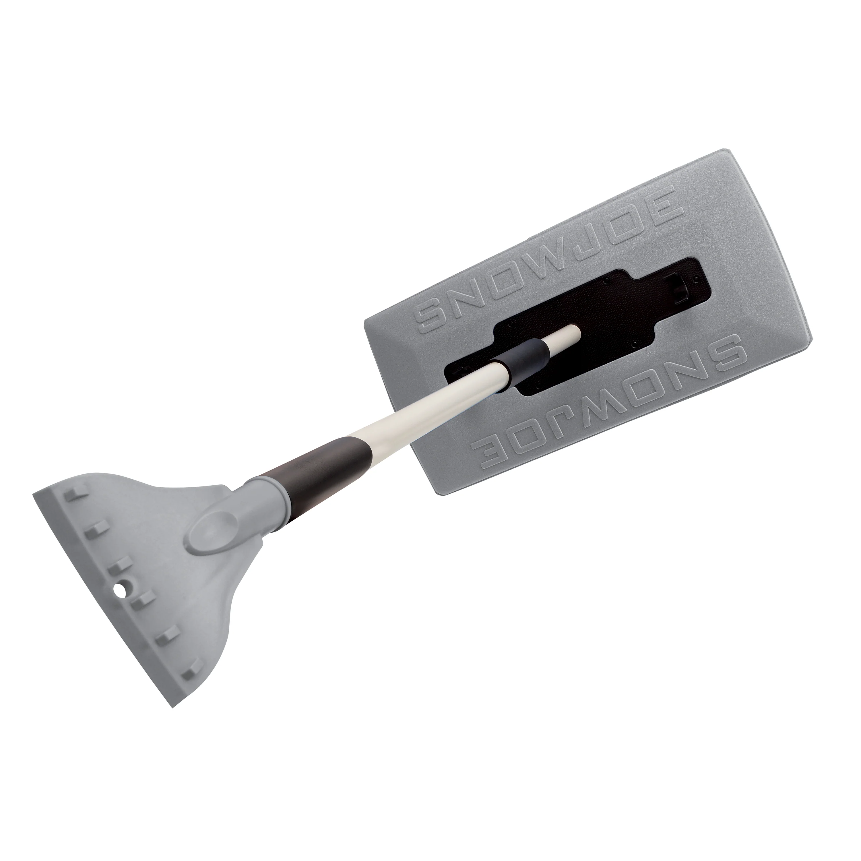 Snow Joe SJBLZD-JMB-GRY2 Jumbo Telescoping Snow Broom + Ice Scraper | 2-Pack (Gray) - Image 4