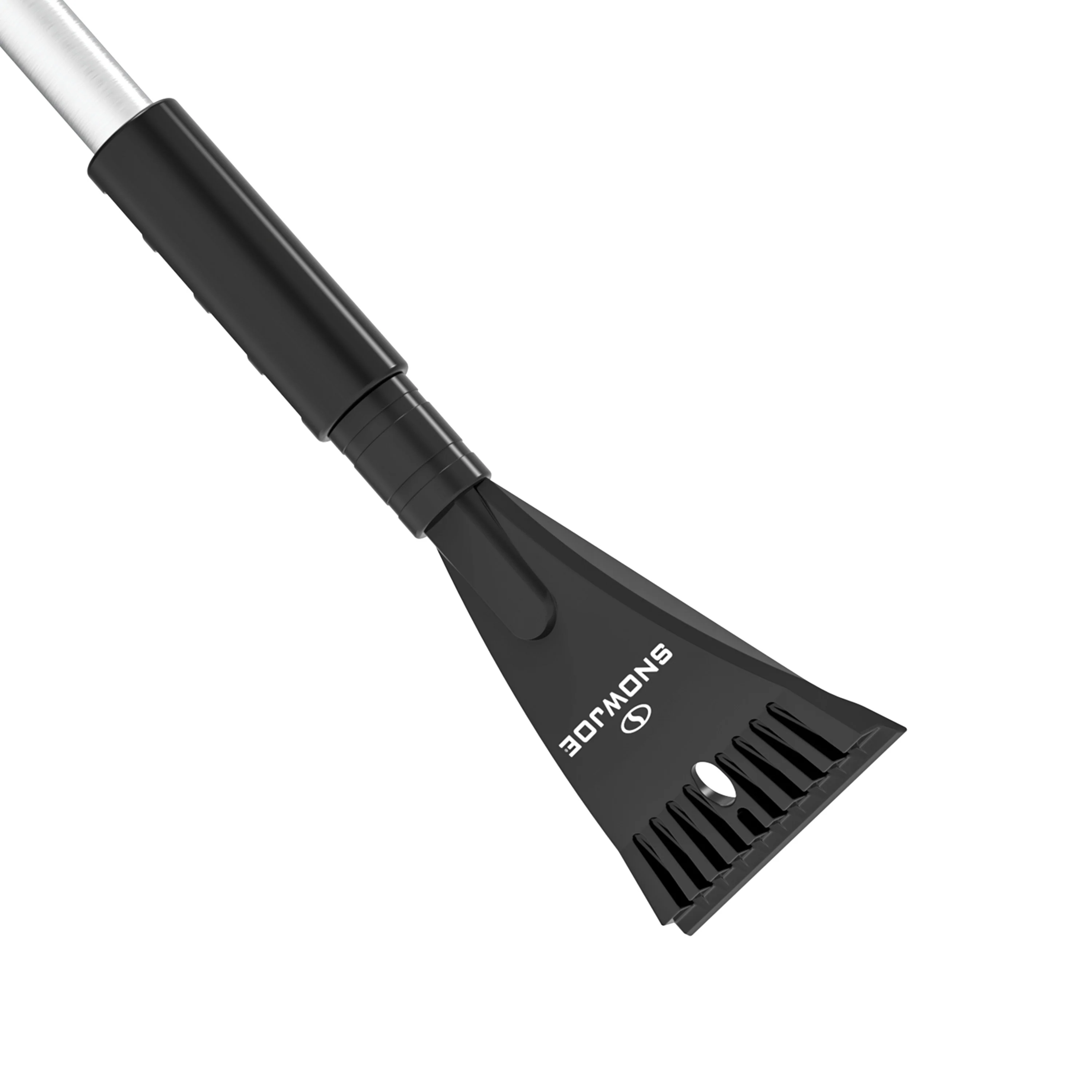 Snow Joe SJEG-SB52 Winter Telescopic Snow Removal Brush + De-icing Shovel | 360° Swivel Adjustment | 52-Inch Telescopic - Image 2
