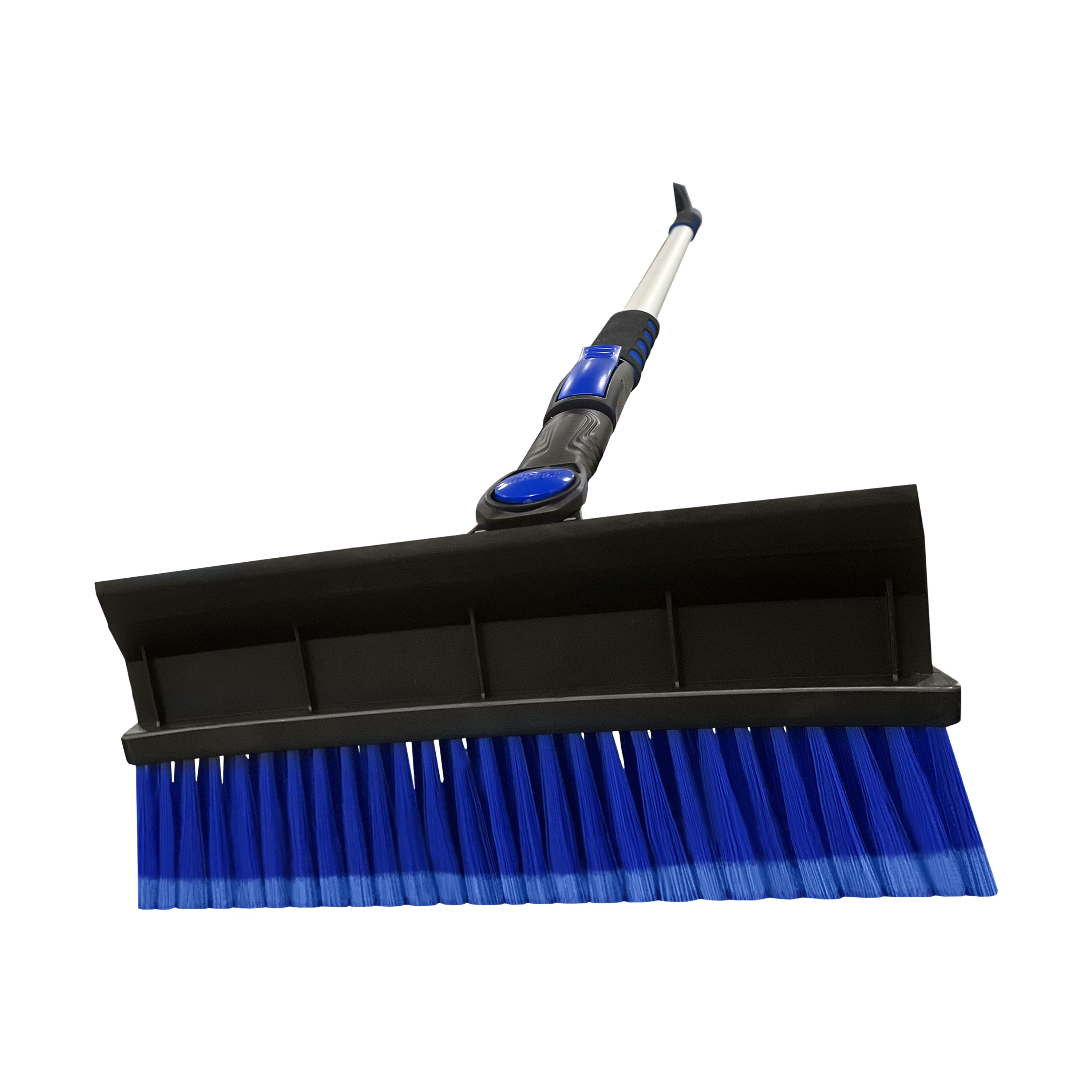 Snow Joe SJEG-SB60 Winter Telescopic Snow Removal Brush + De-icing Shovel | 180° Swivel Adjustment | 60-Inch Telescopic - Image 2