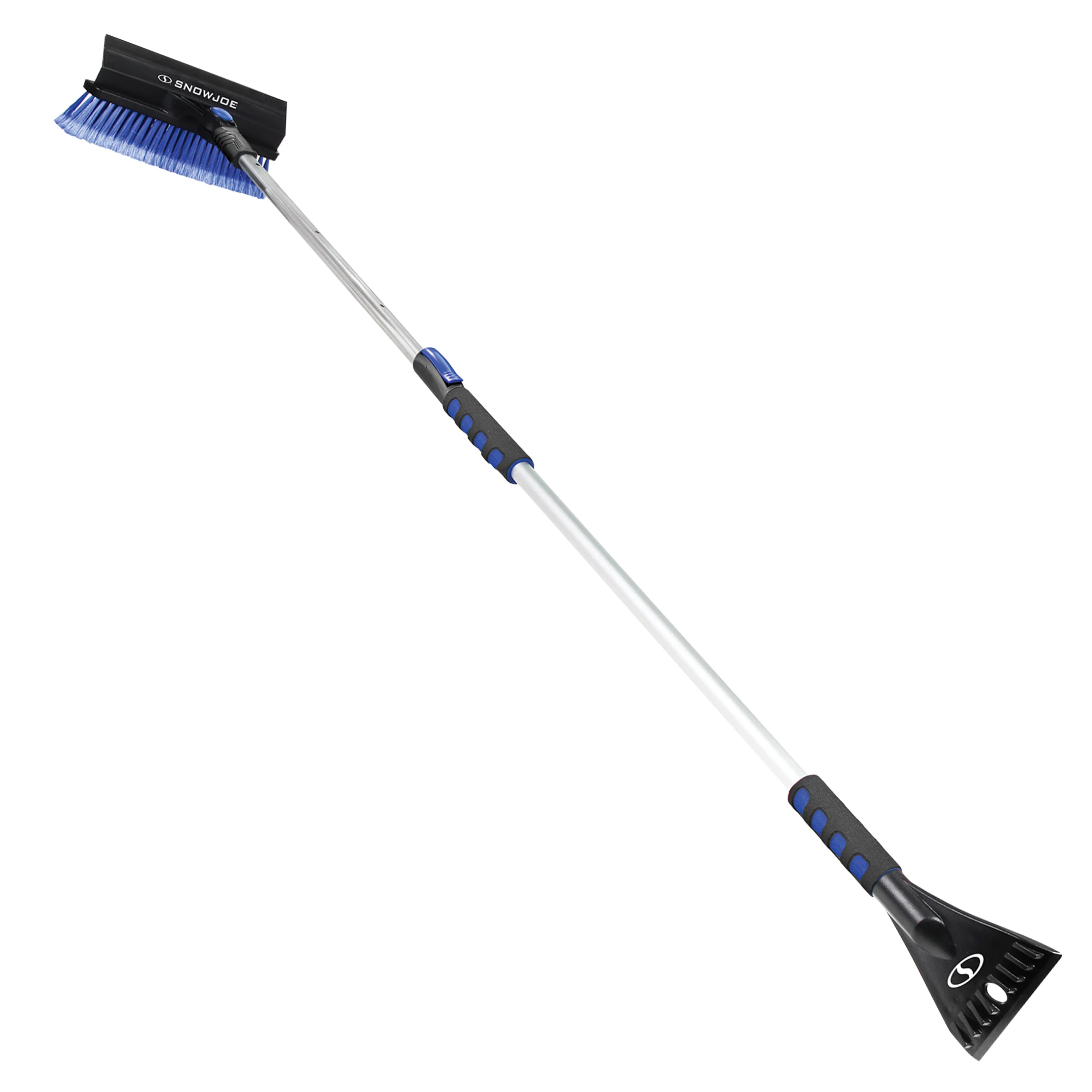 Snow Joe SJEG-SB60 Winter Telescopic Snow Removal Brush + De-icing Shovel | 180° Swivel Adjustment | 60-Inch Telescopic - Image 4