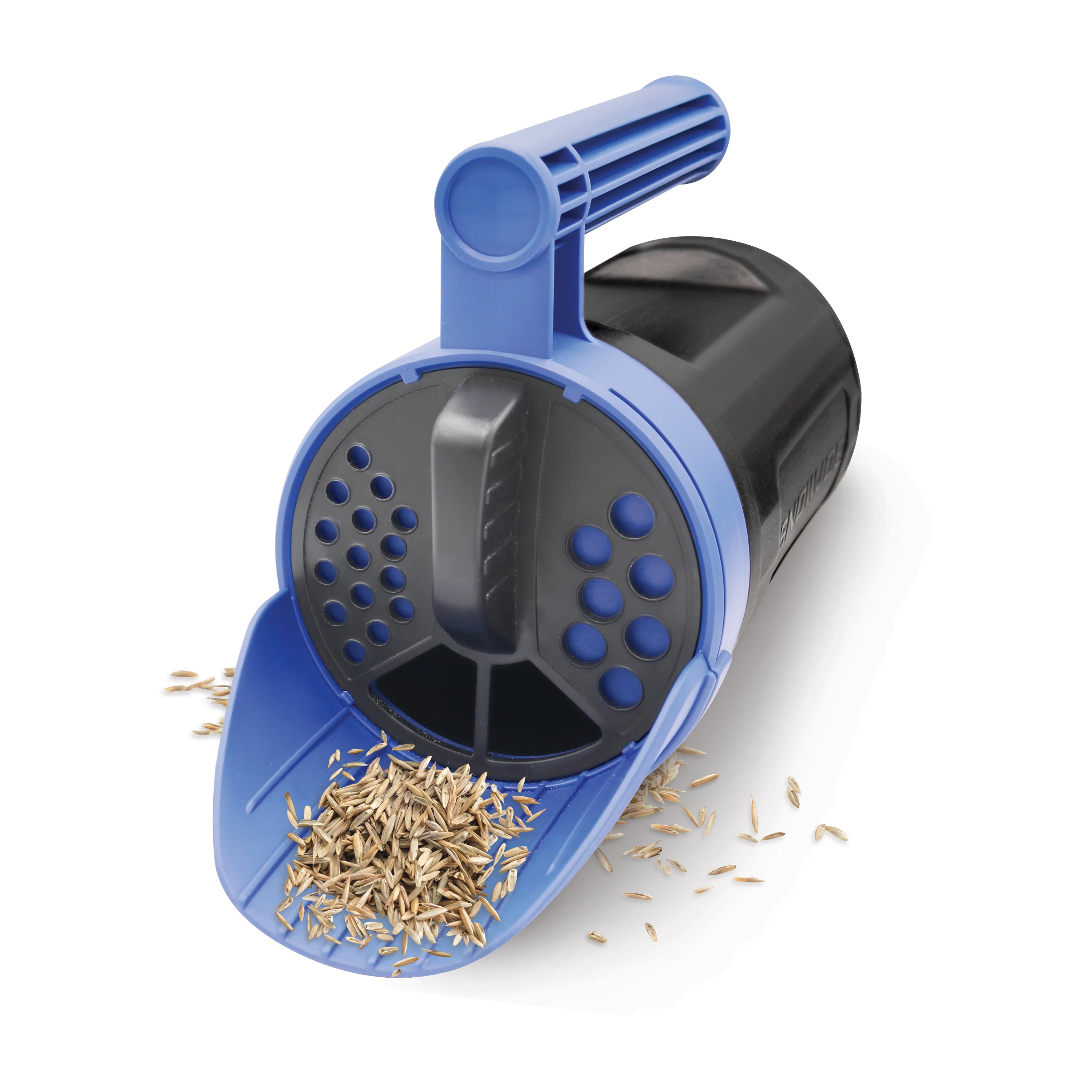 Snow Joe + Sun Joe Handheld All-Season Multi-Purpose Spreader | 5 lbs | W/ Adjustable Dial Flow Control - Image 6
