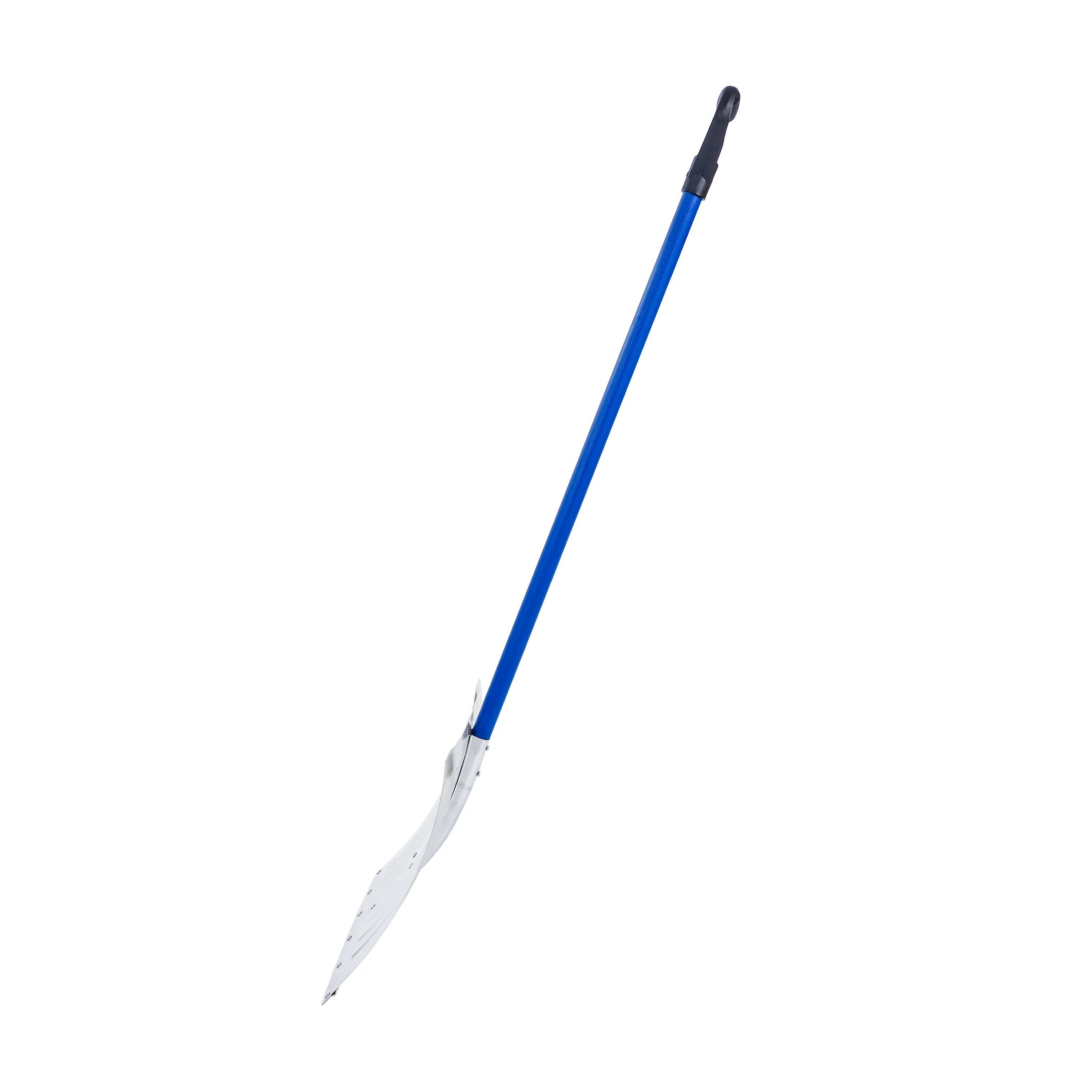 Snow Joe SNJ18A Heavy-Duty 18-Inch Aluminum Snow Shovel | w/ Steel Wear Strip & D-Grip Handle | Rust-Proof | Retail Ready (Blue) - Image 4