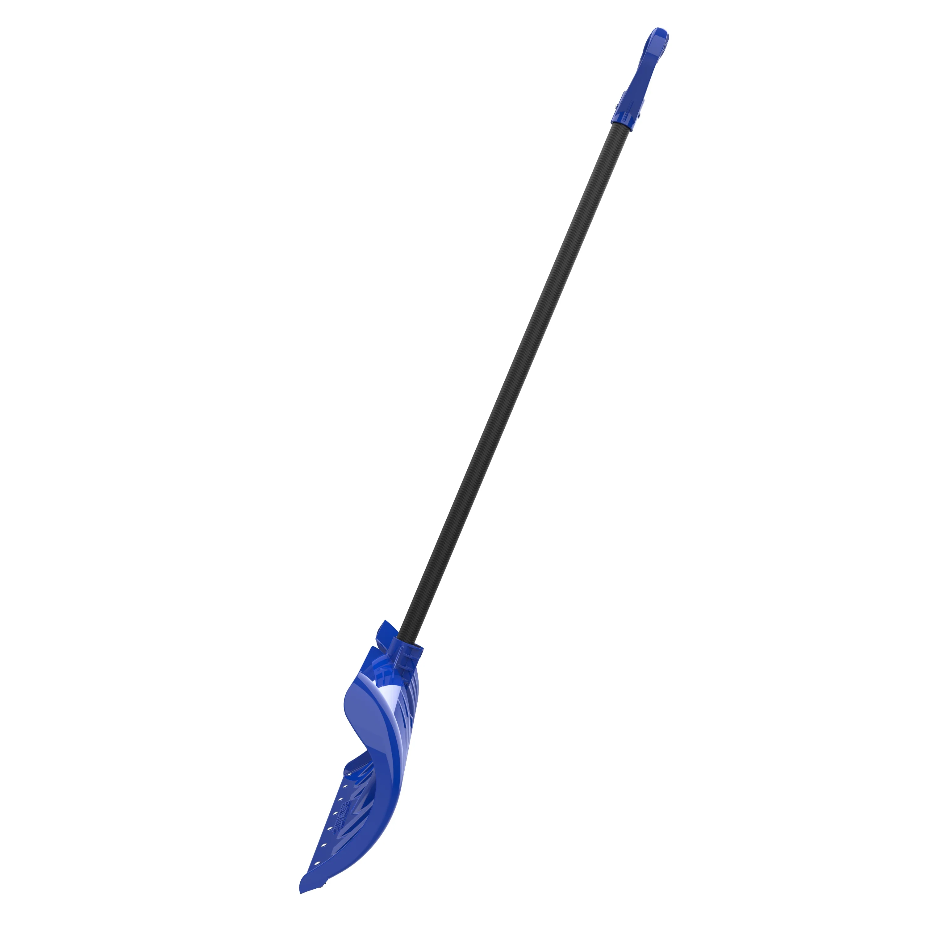 Snow Joe SNJ24PM Heavy-Duty Poly Snow Pusher | w/ Steel Wear Strip & D-Grip Handle | 24-Inch (Retail Ready, Blue) - Image 5