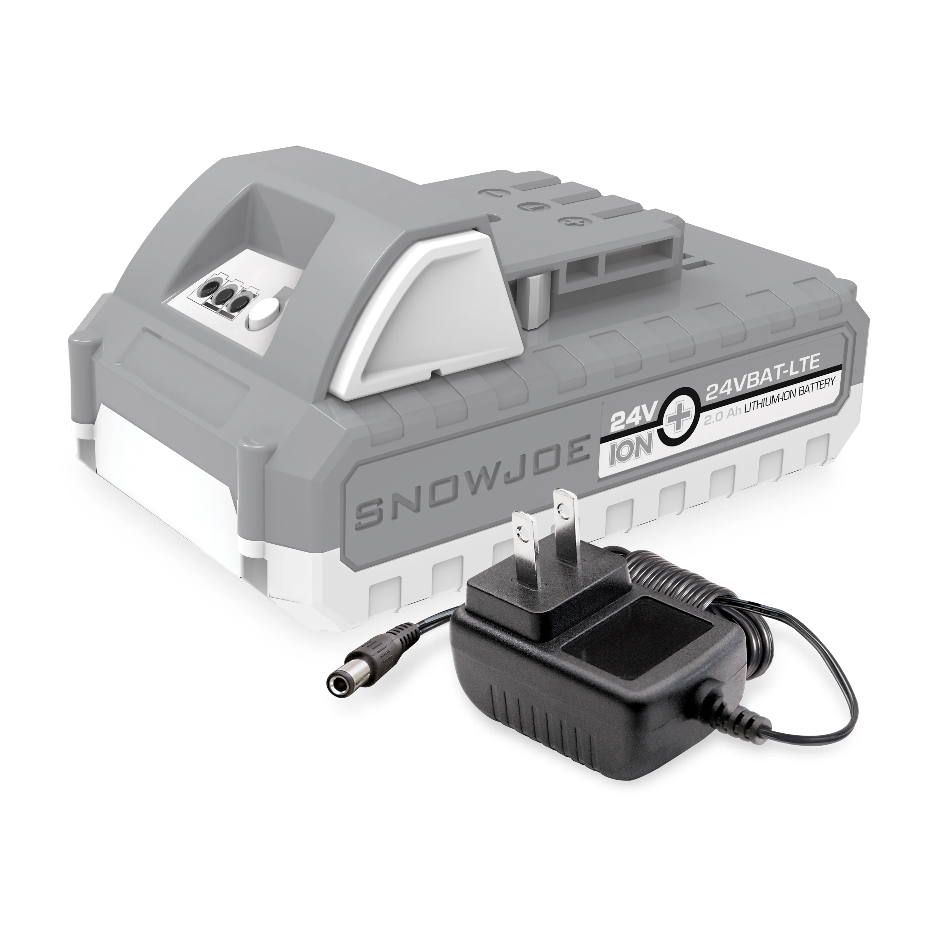 Snow Joe + Sun Joe CERTIFIED AUTHENTIC 24-Volt* IONMAX Starter Kit | W/ 2.0-Ah Battery + Charger