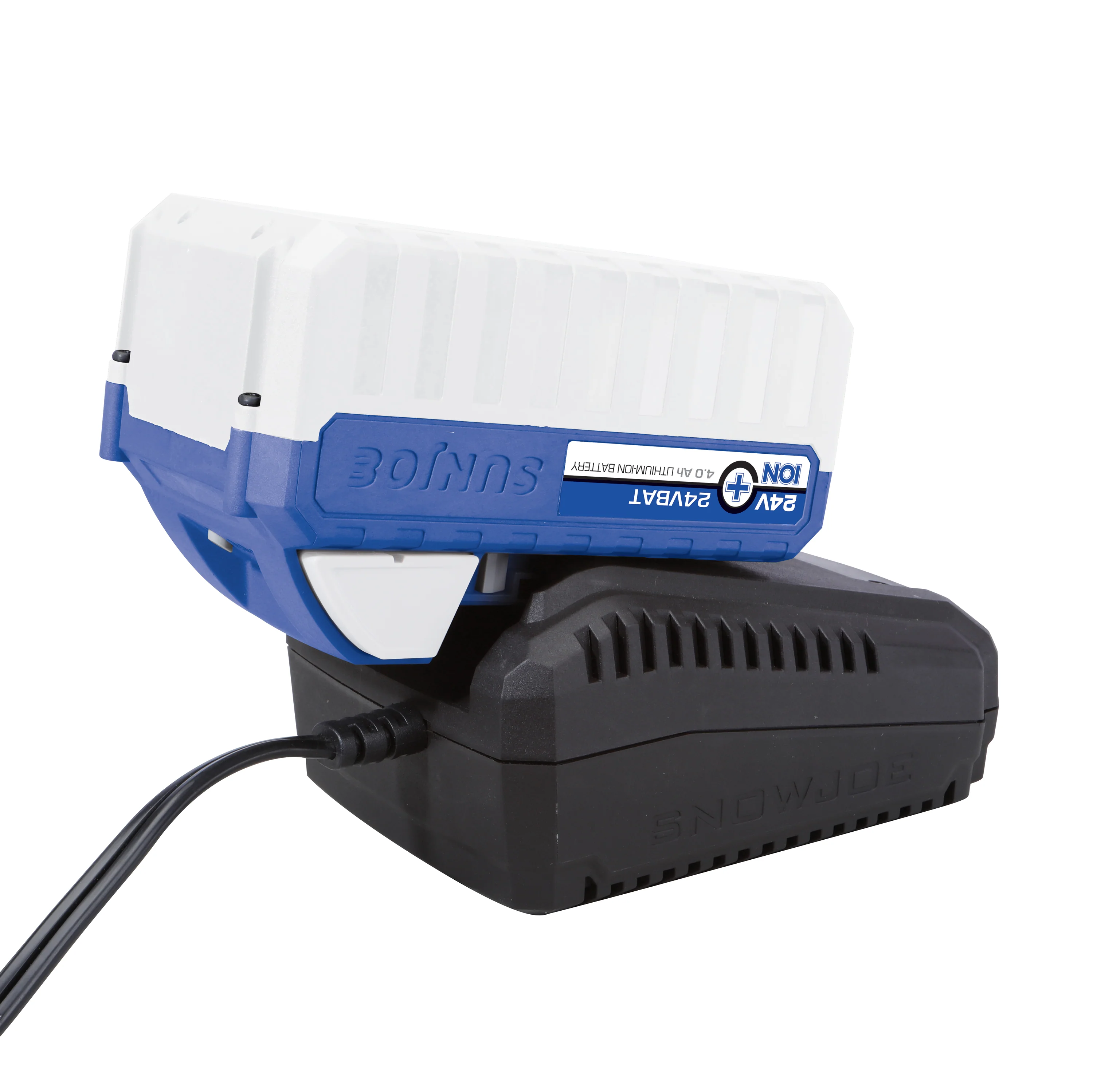Snow Joe + Sun Joe CERTIFIED AUTHENTIC 24-Volt* IONMAX Starter Kit | W/ 4.0-Ah Battery + Quick Charger - Image 11