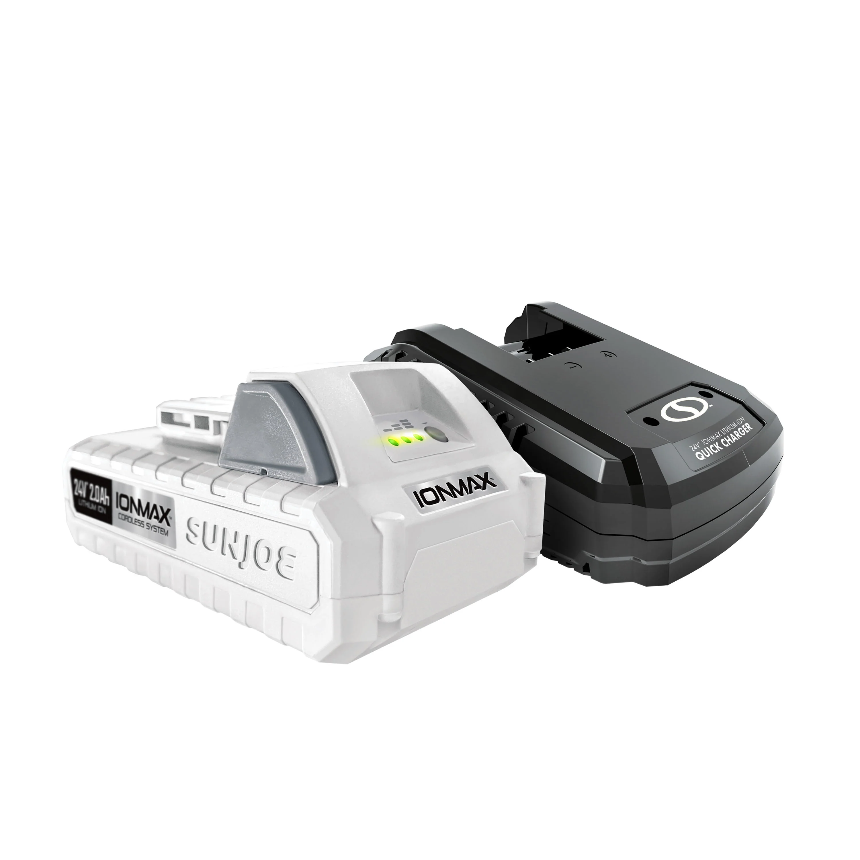 Snow Joe + Sun Joe CERTIFIED AUTHENTIC 24-Volt* IONMAX Starter Kit | W/ 2.0-Ah Battery + Quick Charger - Image 9