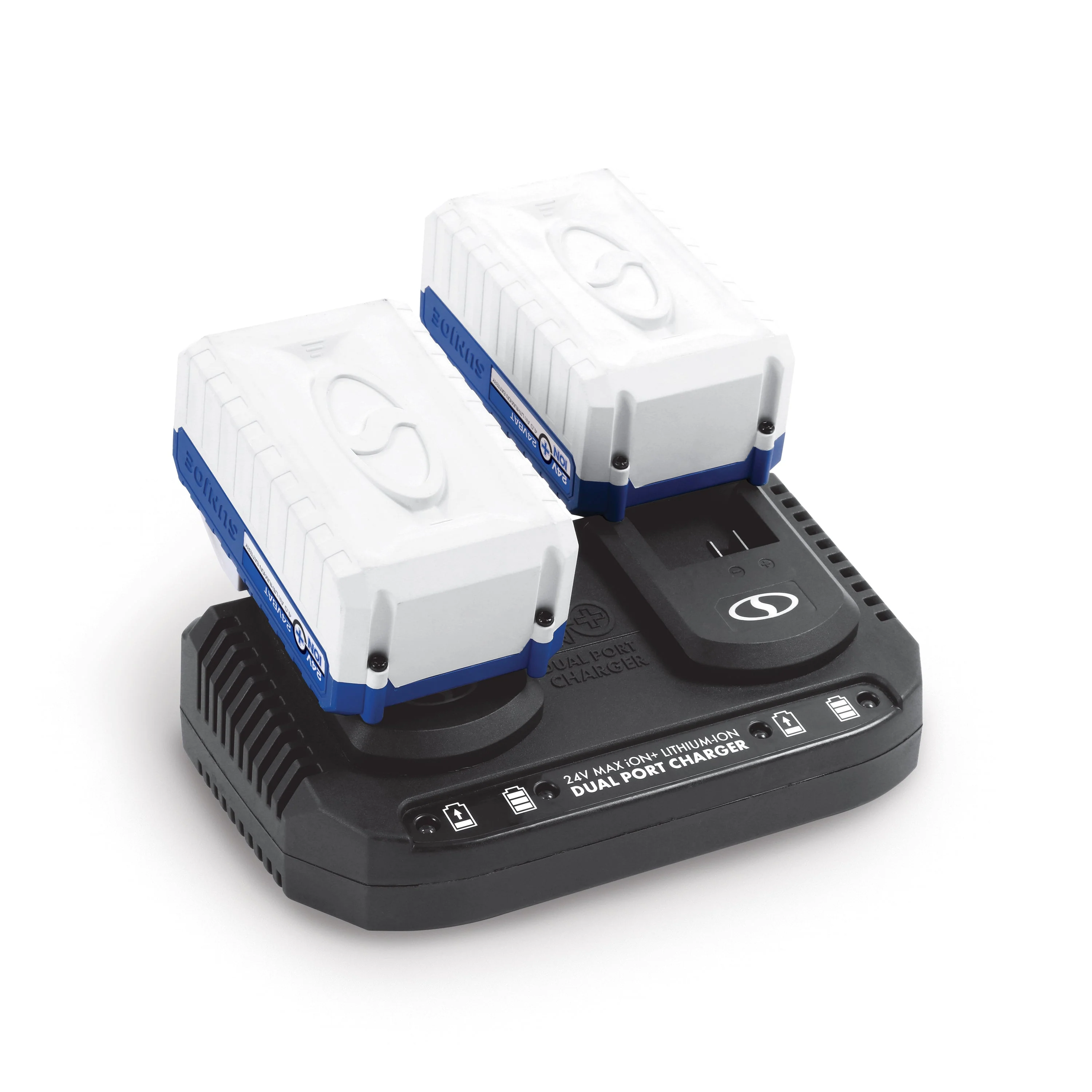 Snow Joe + Sun Joe CERTIFIED AUTHENTIC 24-Volt* Starter Kit | W/ 2 x 4.0-Ah Batteries + Dual Port Charger - Image 13