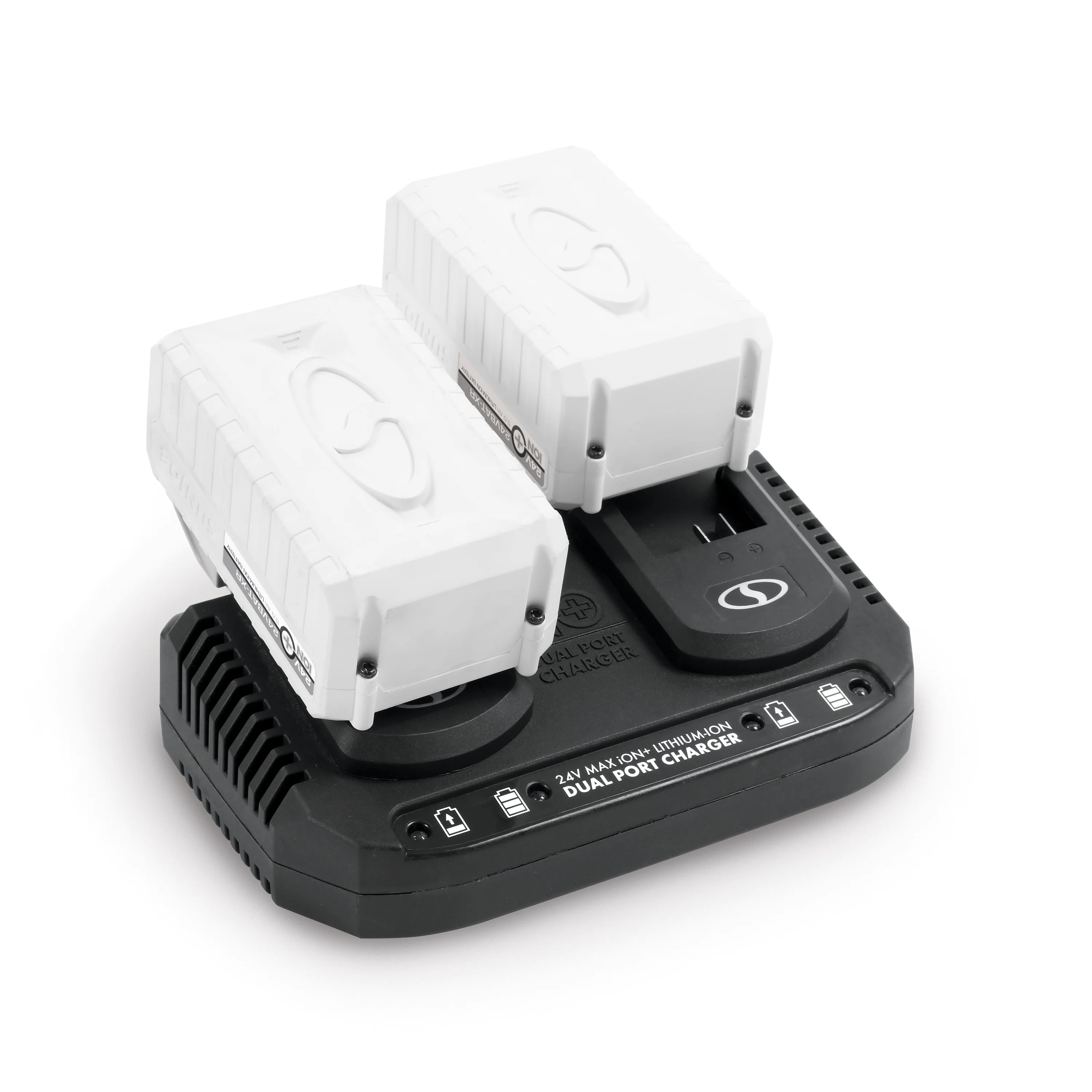 Snow Joe + Sun Joe CERTIFIED AUTHENTIC 24-Volt* Starter Kit | W/ 2 x 5.0-Ah Batteries + Dual Port Charger - Image 10