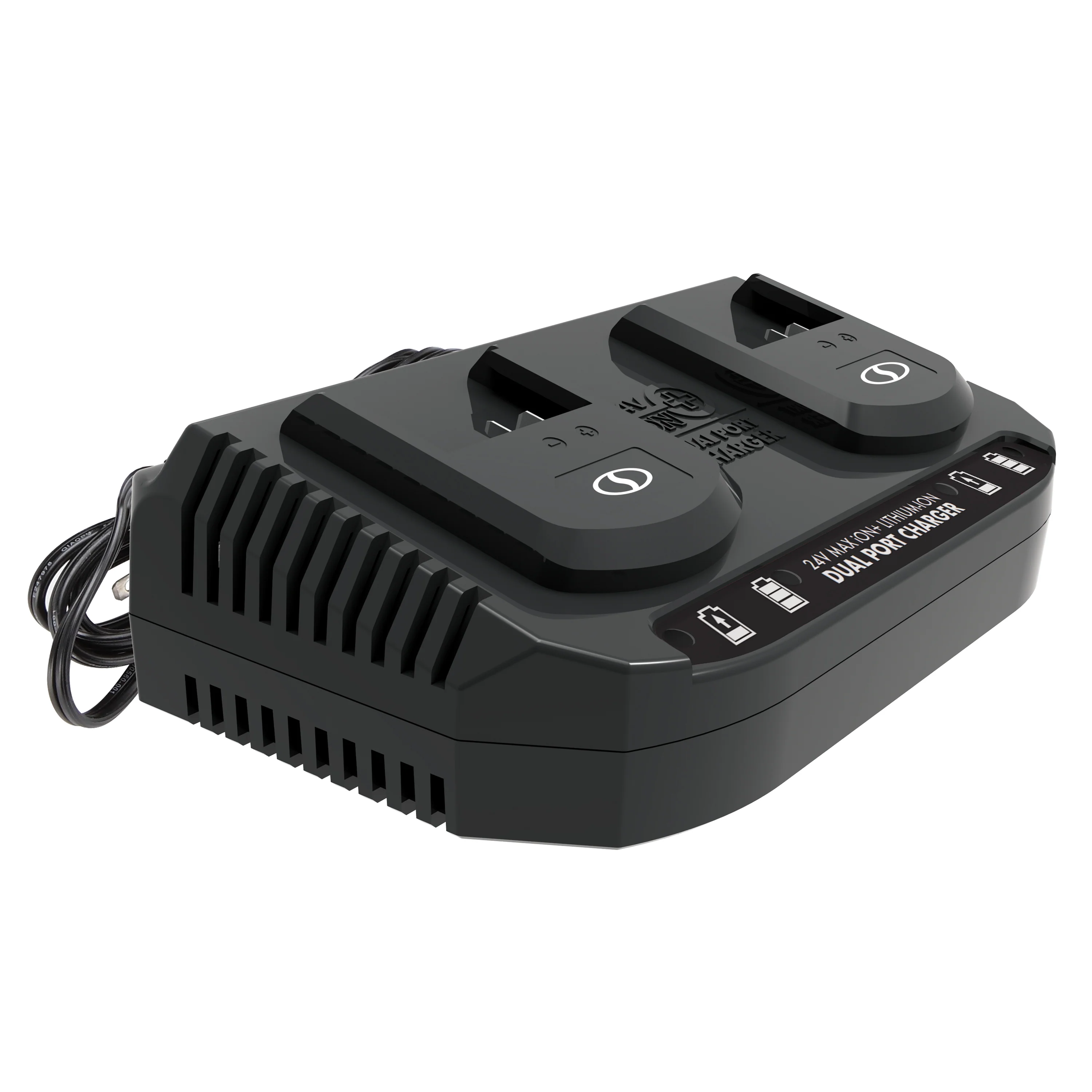 Snow Joe + Sun Joe CERTIFIED AUTHENTIC 24-Volt* Starter Kit | W/ 2 x 5.0-Ah Batteries + Dual Port Charger - Image 12
