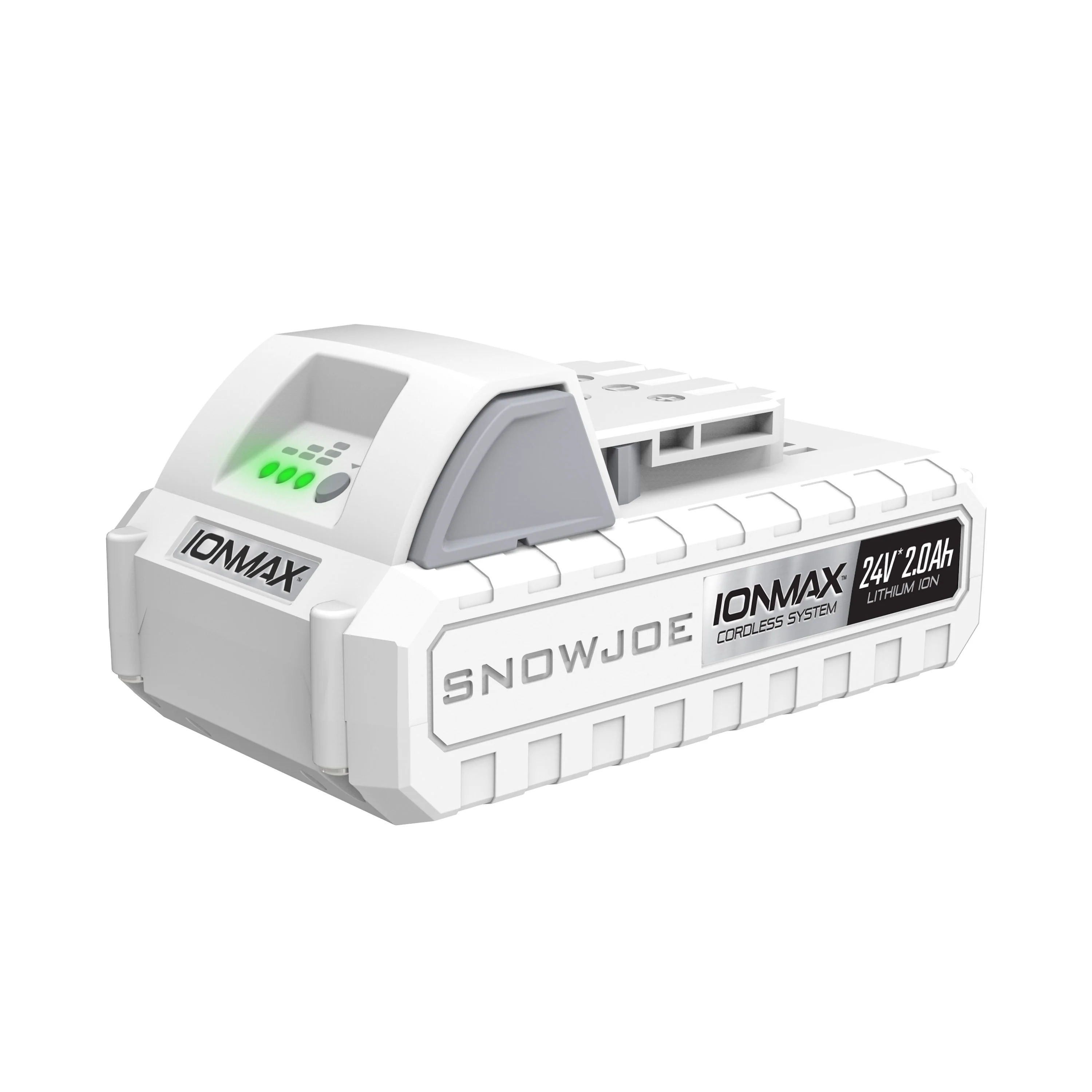 Snow Joe + Sun Joe CERTIFIED AUTHENTIC 24-Volt* Starter Kit | W/ 2 x 2.0-Ah Batteries + Dual Port Charger - Image 2