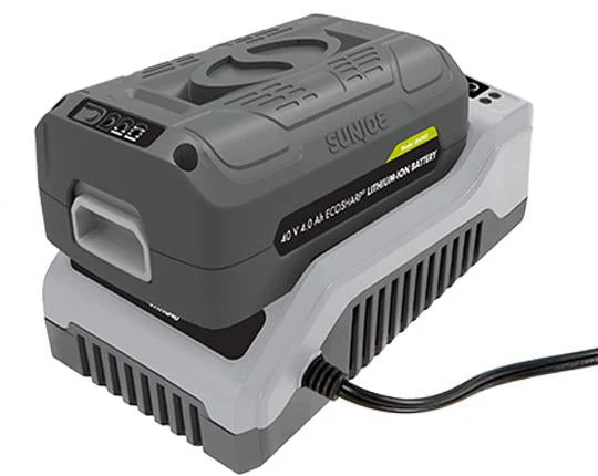 Snow Joe + Sun Joe iCHRG40-RM EcoSharp® Lithium-Ion Battery Charger | 40 Volt (Certified Refurbished) - Image 4