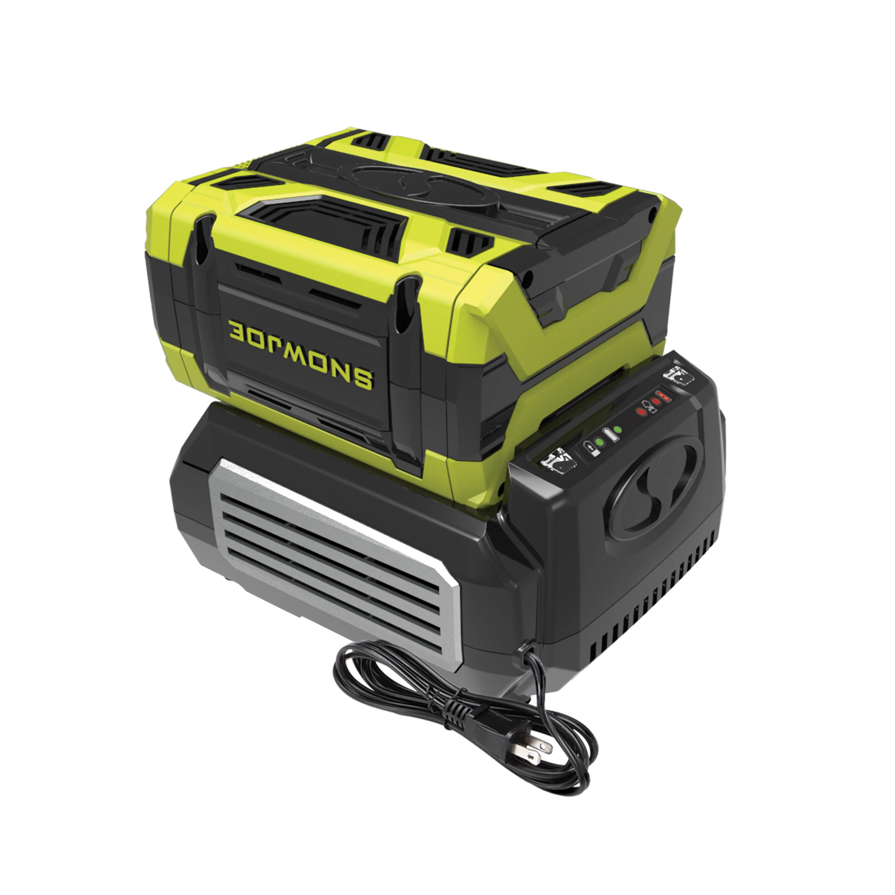Snow Joe + Sun Joe CERTIFIED AUTHENTIC iON100V-RCH Rapid Charger for 100 Volt iON100V Series Tools - Image 2