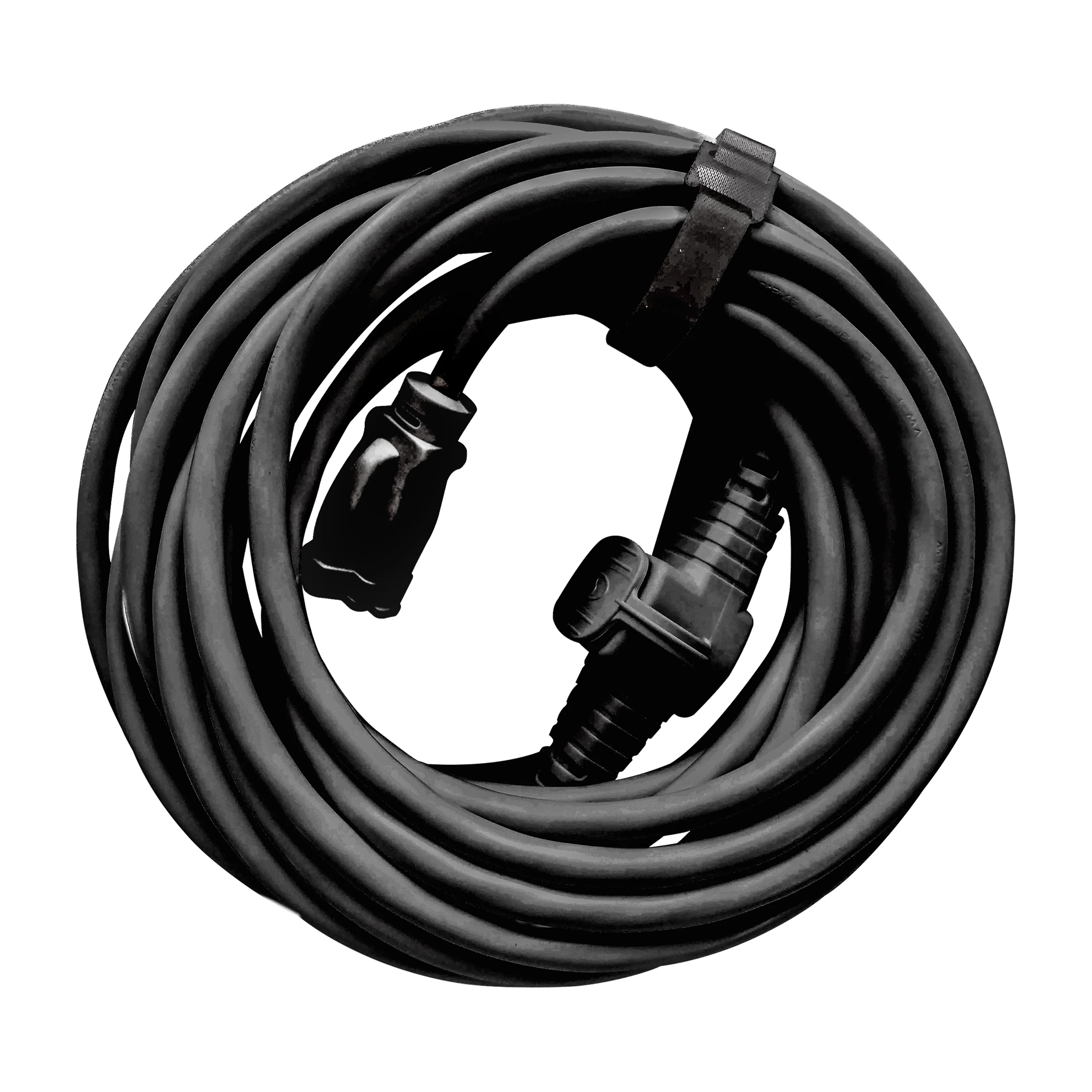 Snow Joe + Sun Joe PJEXT25MO-BLK Indoor + Outdoor Extension Cord | 25-Foot | Cord Connect Adapter | Black