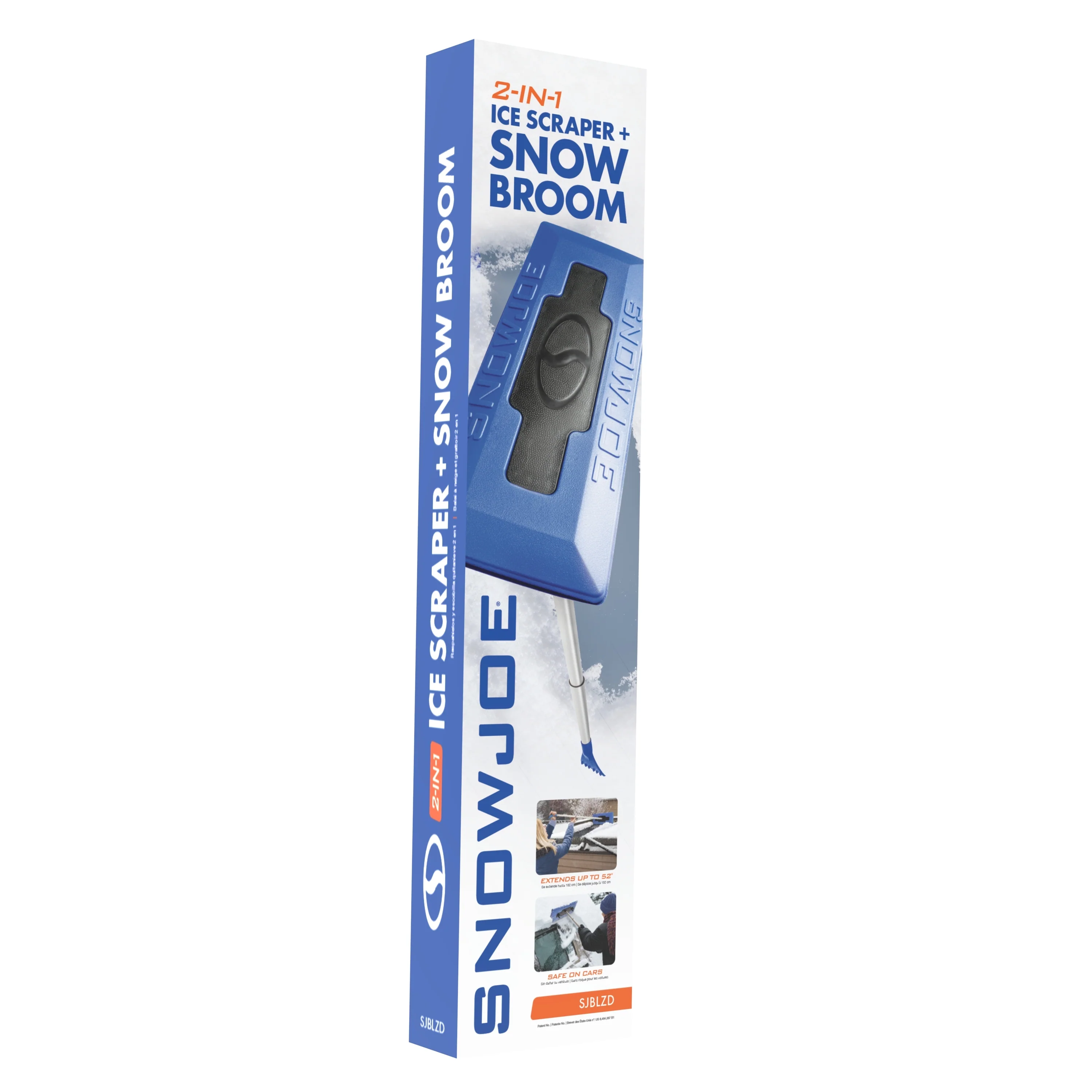 Snow Joe The Original 2-In-1 Telescoping Snow Broom + Ice Scraper | No-Scratch Foam Head, Closed Cell Foam for No Water Absorption | 18-Inch Foam Head - Image 13