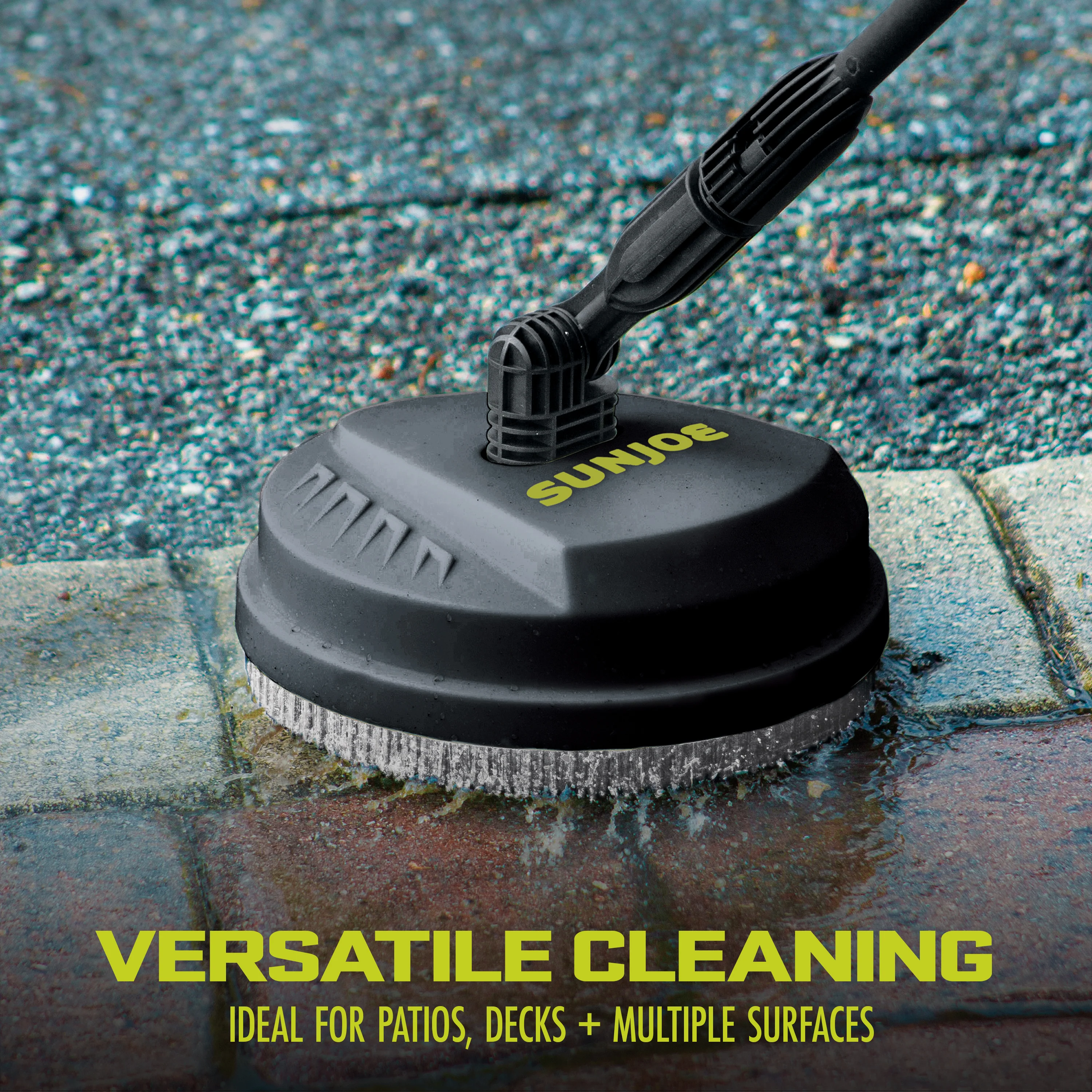 Sun Joe SPX-PCA10 Multi-Surface Deck + Patio Cleaning Attachment for SPX Series Pressure Washers | 10-inch - Image 7