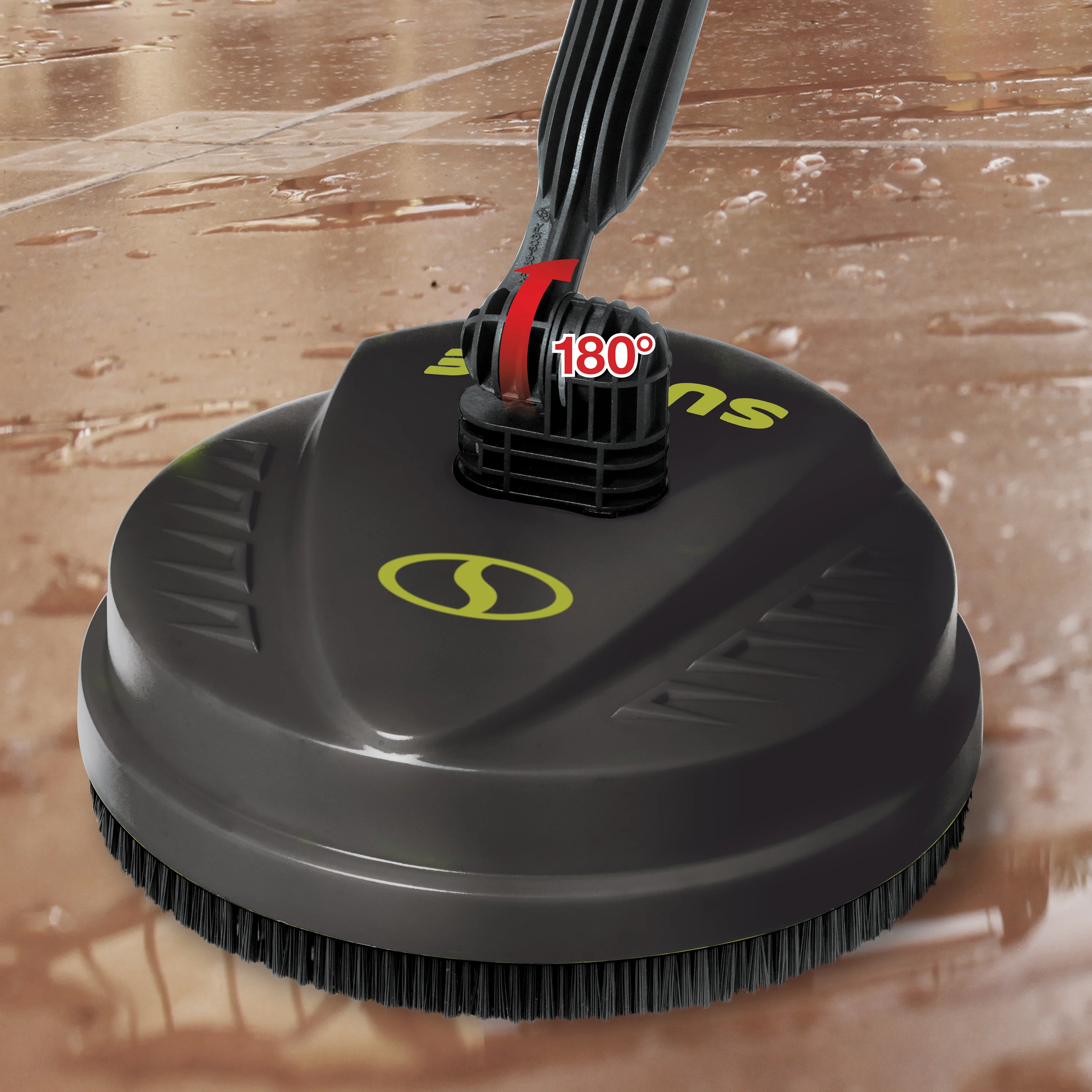 Sun Joe SPX-PCA10 Multi-Surface Deck + Patio Cleaning Attachment for SPX Series Pressure Washers | 10-inch - Image 8