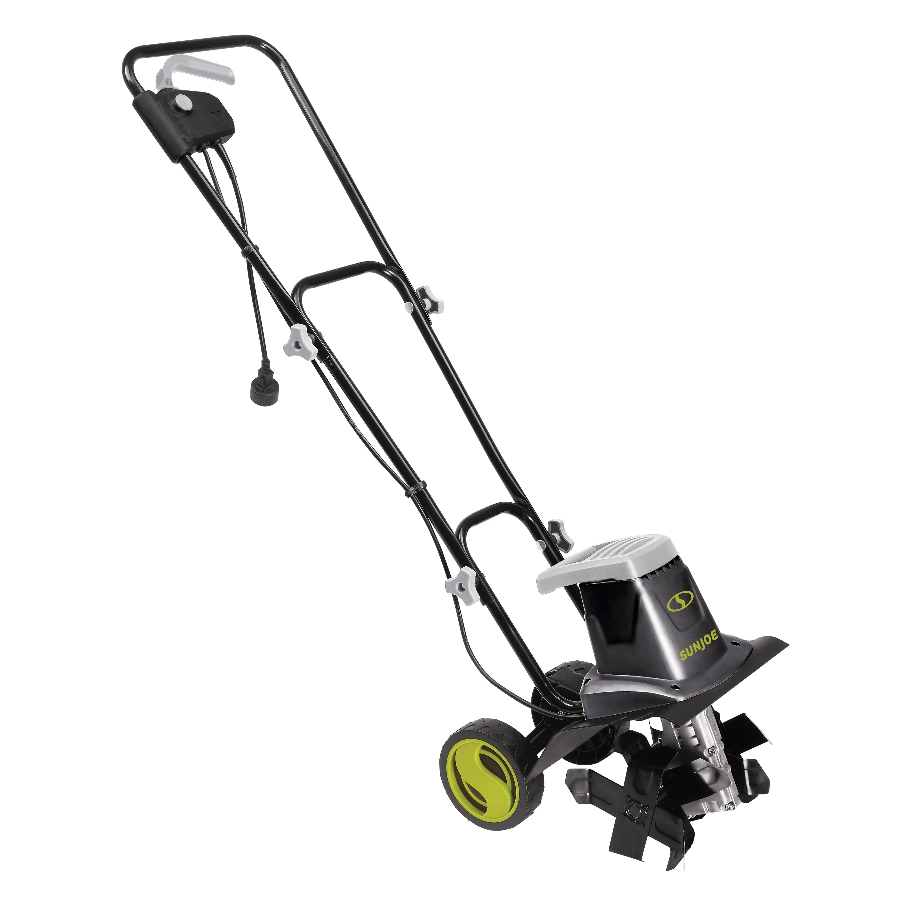 Sun Joe Electric Garden Tiller + Cultivator | 12-inch | 8-Amp | 3-Position Height Adjustment - Image 9