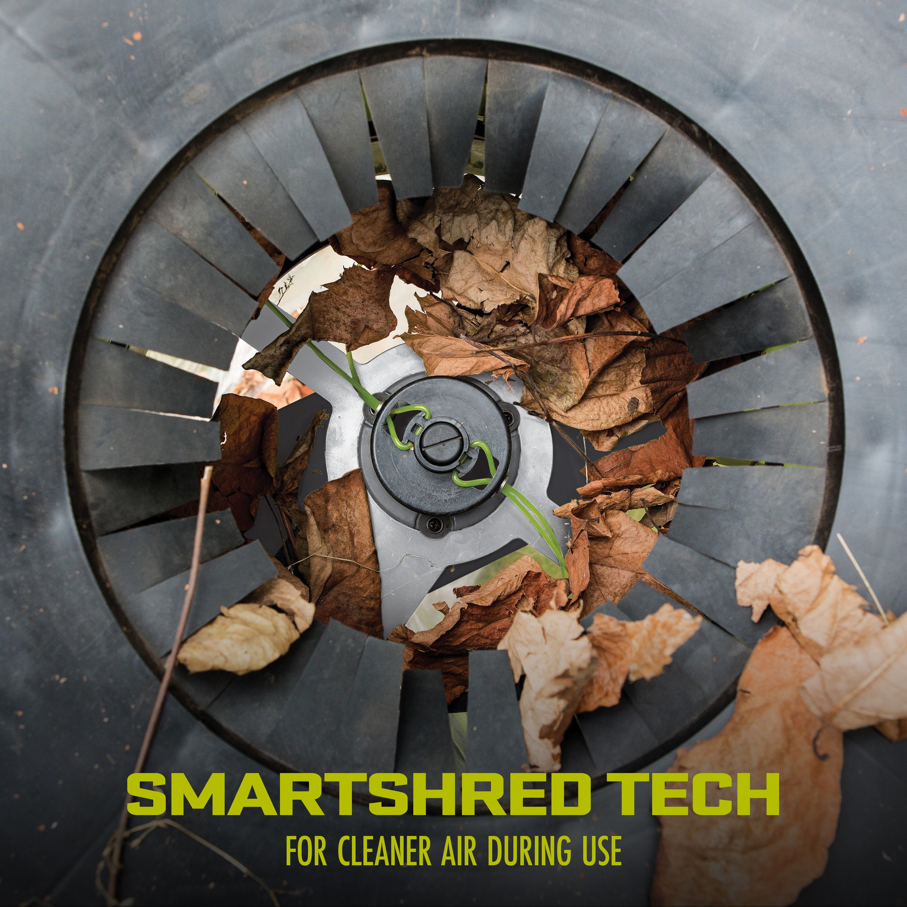 Sun Joe Electric Leaf Mulcher + Shredder | 16:1 Reduction | 13 Amp | 8,000 RPM | Mulches Up To 55 Gallons of Leaves Per Minute - Image 5
