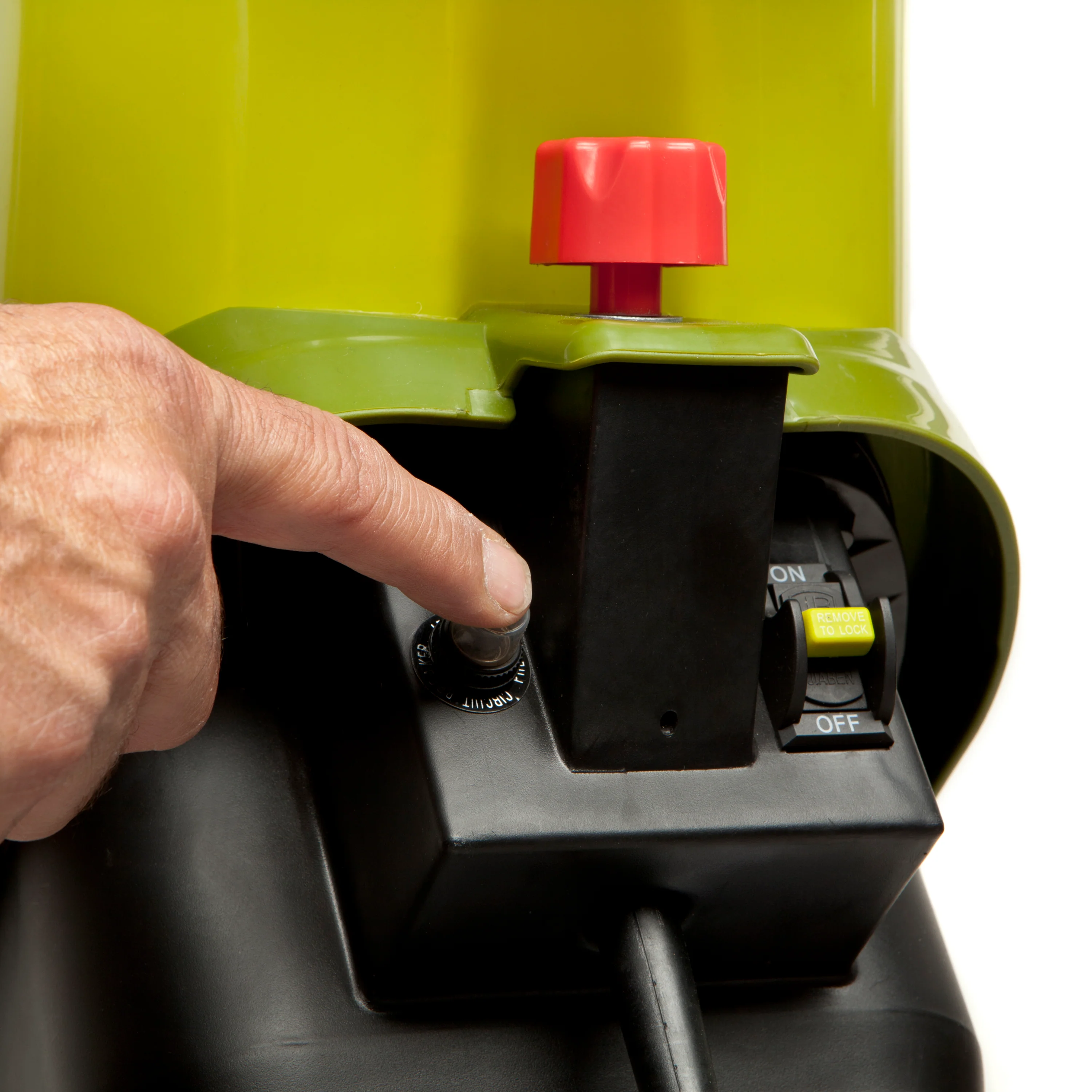 Sun Joe CJ601E Electric Wood Chipper | 16:1 Reduction | 14-Amp | 1.5-inch Max Cutting Diameter - Image 8