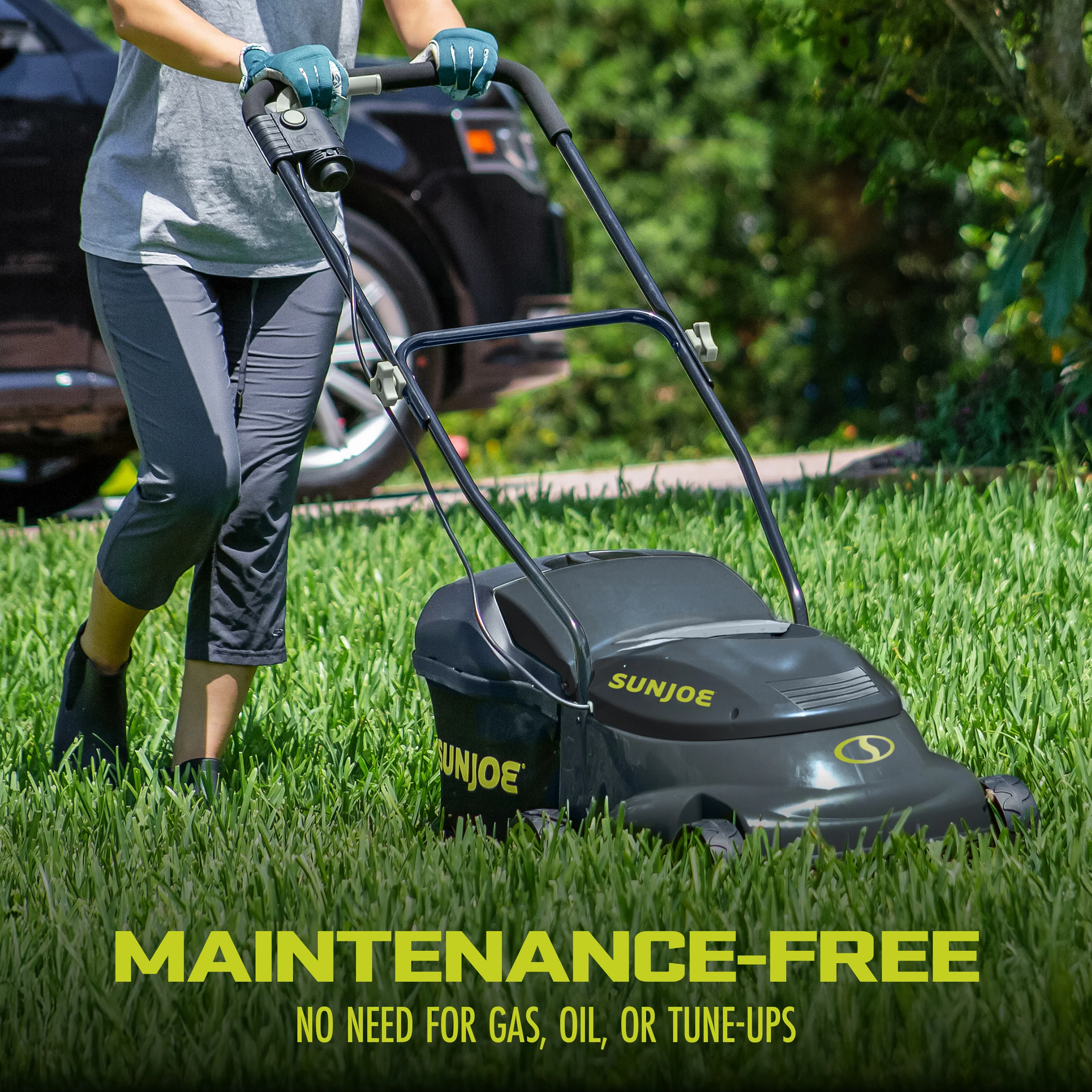 Sun Joe MJ401E Electric Walk-Behind Push Lawn Mower | 14-inch | 12-Amp | 3-Position - Image 7