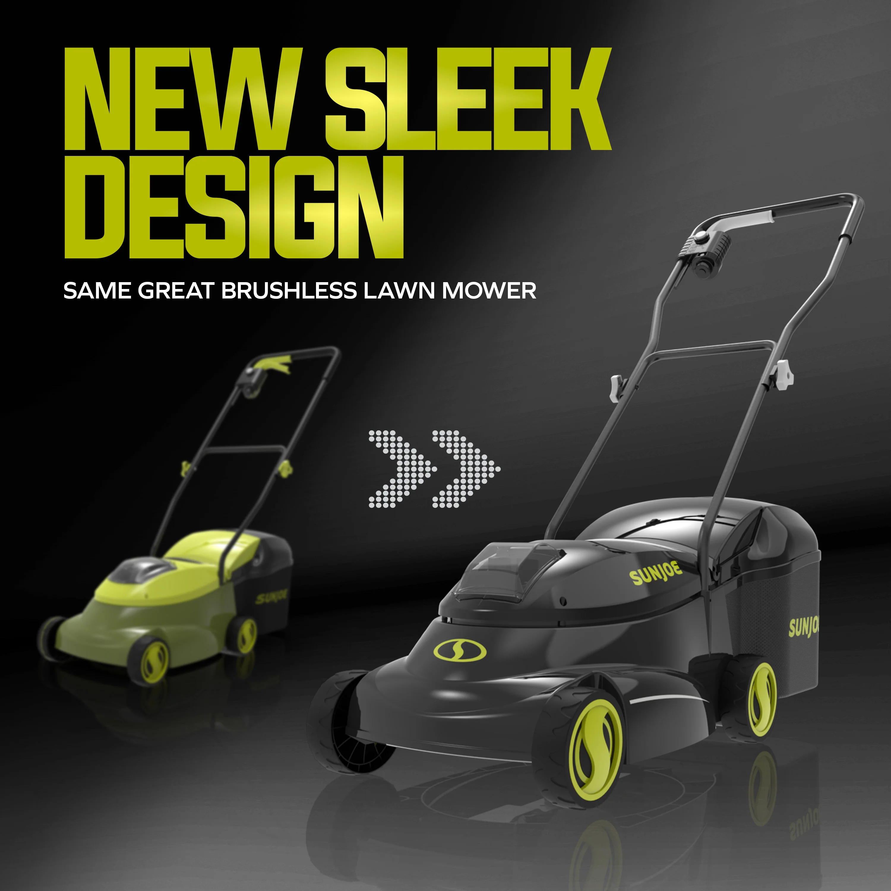 Sun Joe 28-Volt Cordless Walk-Behind Push Lawn Mower | 14-inch | 3-Position Height Adjustment - Image 3