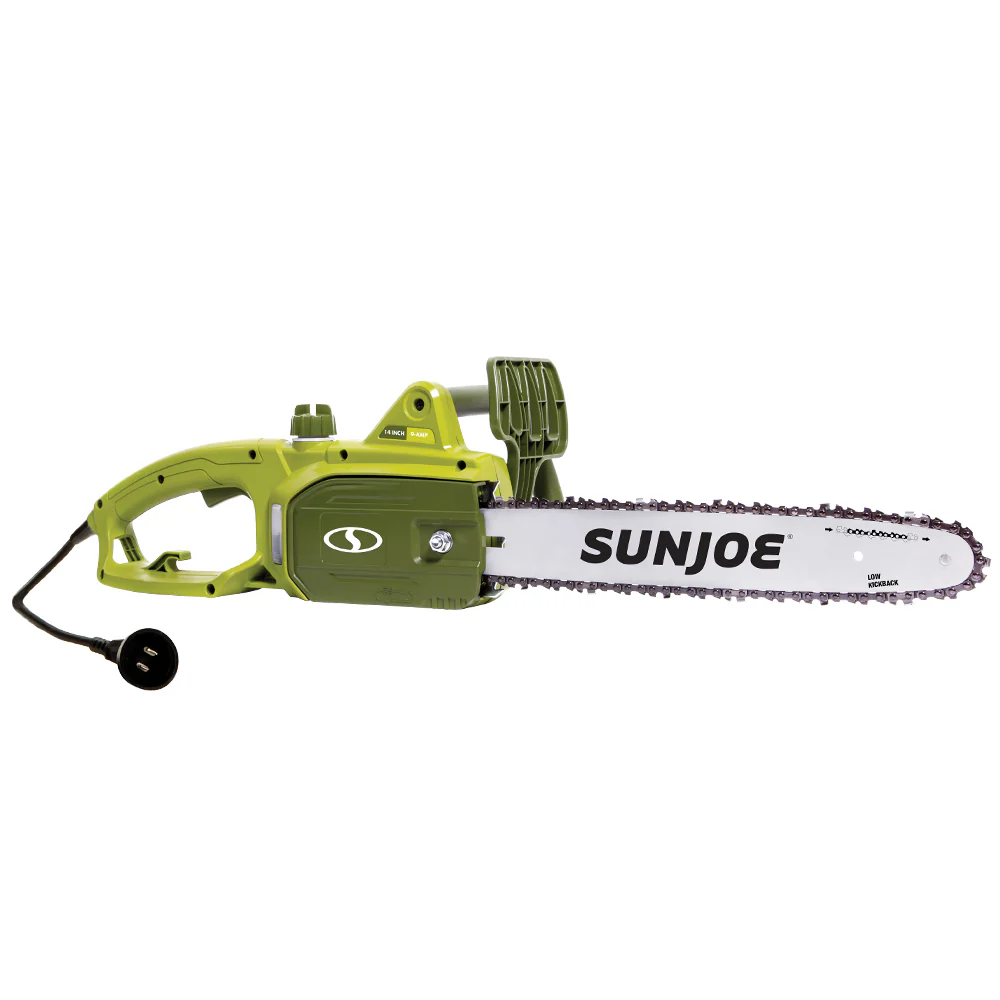 Sun Joe SWJ699E Electric Chain Saw | 14-inch | 9-Amp | 13.5-inch Cutting Thickness Max - Image 3