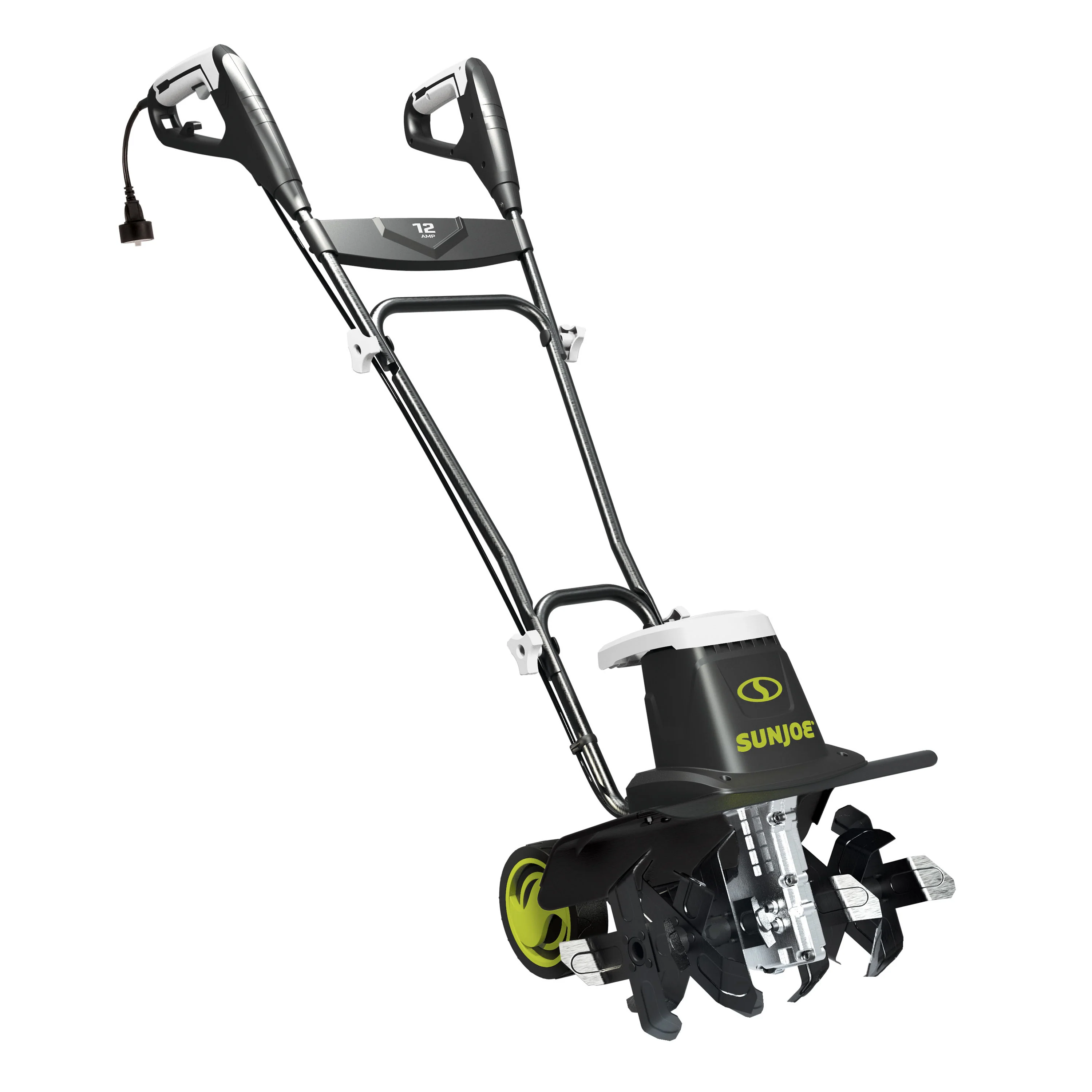 Sun Joe Electric Garden Tiller + Cultivator | 16-inch | 12-Amp | 3-Position Height Adjustment - Image 2