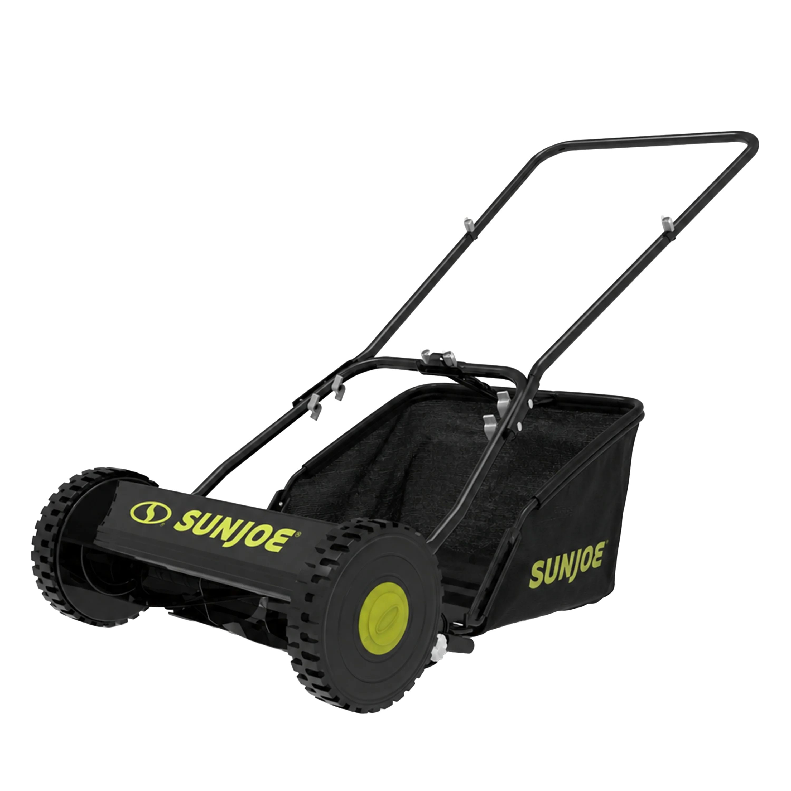 Sun Joe Manual Reel Mower W/ Grass Catcher | 16-inch | 4-Position - Image 8