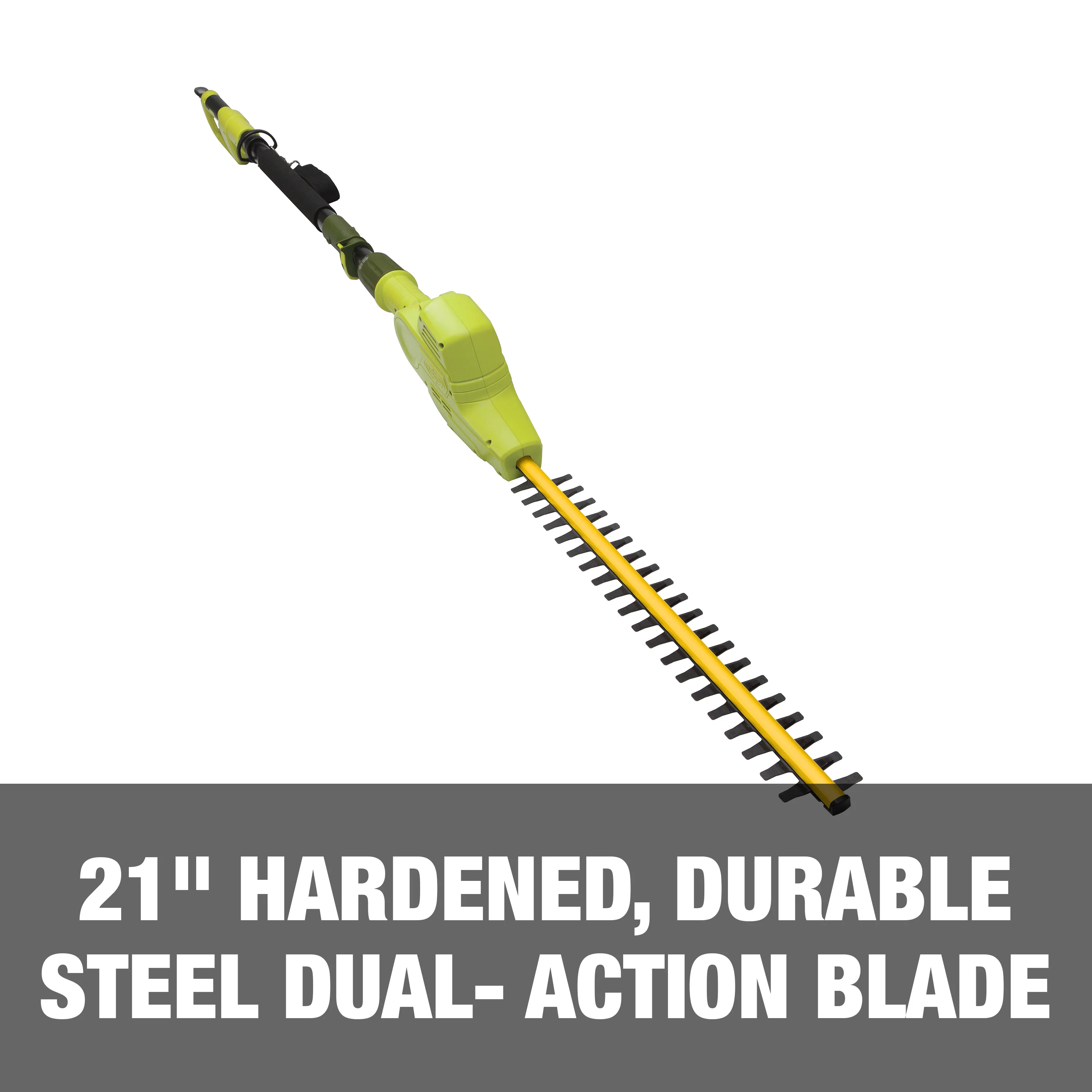 Sun Joe SJH902E Electric Telescoping Pole Hedge Trimmer | Multi-Angle Head | 21-Inch | 4-Amp - Image 8