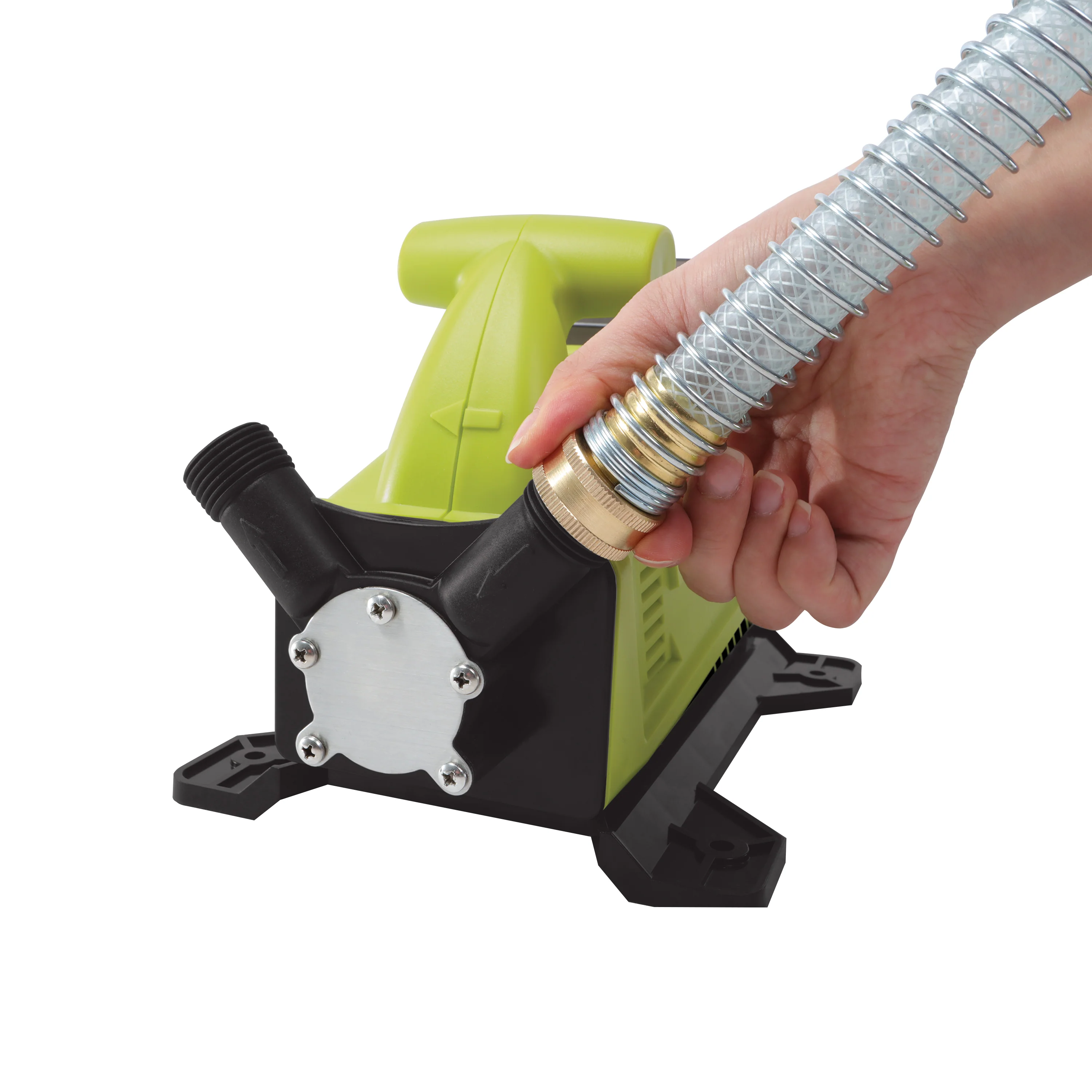 Sun Joe 24V-XFP5-CT 24-Volt IONMAX Cordless 5.0-GPM Transfer Pump | 13-Ft Suction Lift | 52-Ft Head Height | Tool Only - Image 6