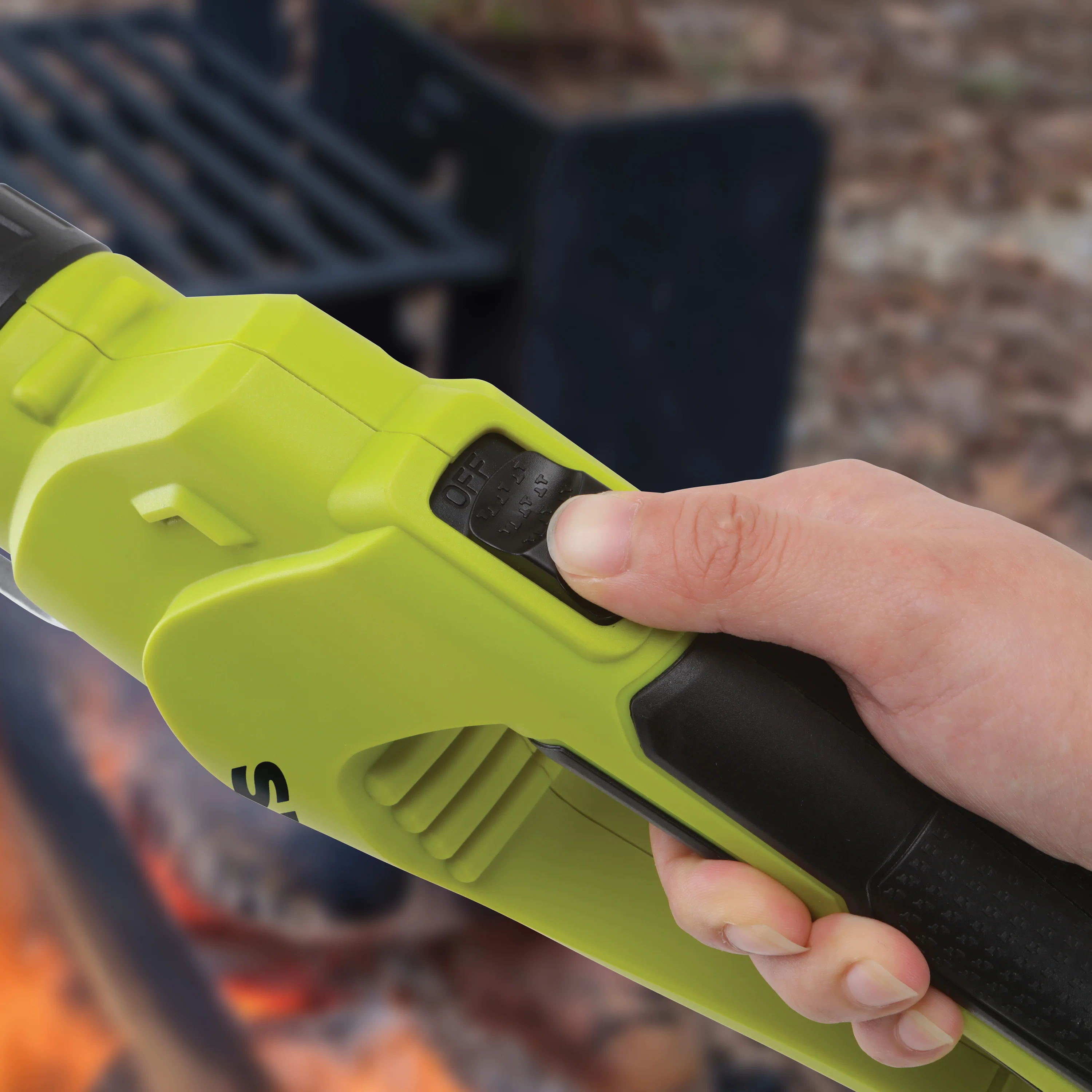 Sun Joe 24-Volt IONMAX Cordless Electric Fire Starter | 1380-Degrees in 30-Seconds | For Charcoal BBQ Grills | Tool Only - Image 4